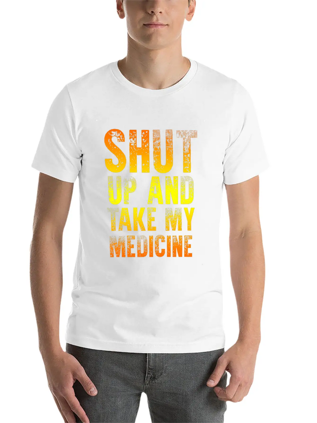 Take My Medicine Unisex Short Sleeve Soft Cotton T-Shirt – Casual Everyday Wear
