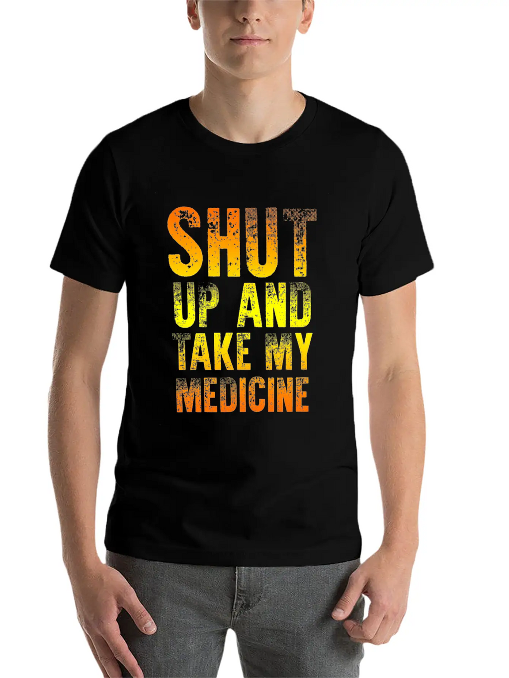 Take My Medicine Unisex Short Sleeve Soft Cotton T-Shirt – Casual Everyday Wear