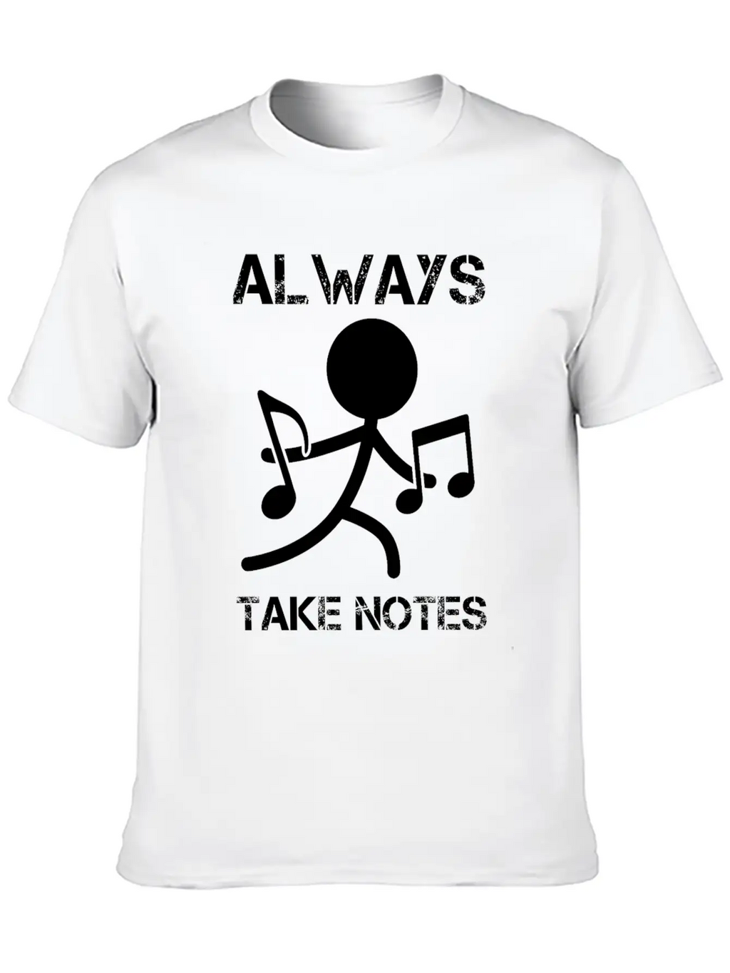 Taking Notes Music Band Chorus Teacher Musician Unisex Casual T-Shirt – Clean Design For Daily Comfort