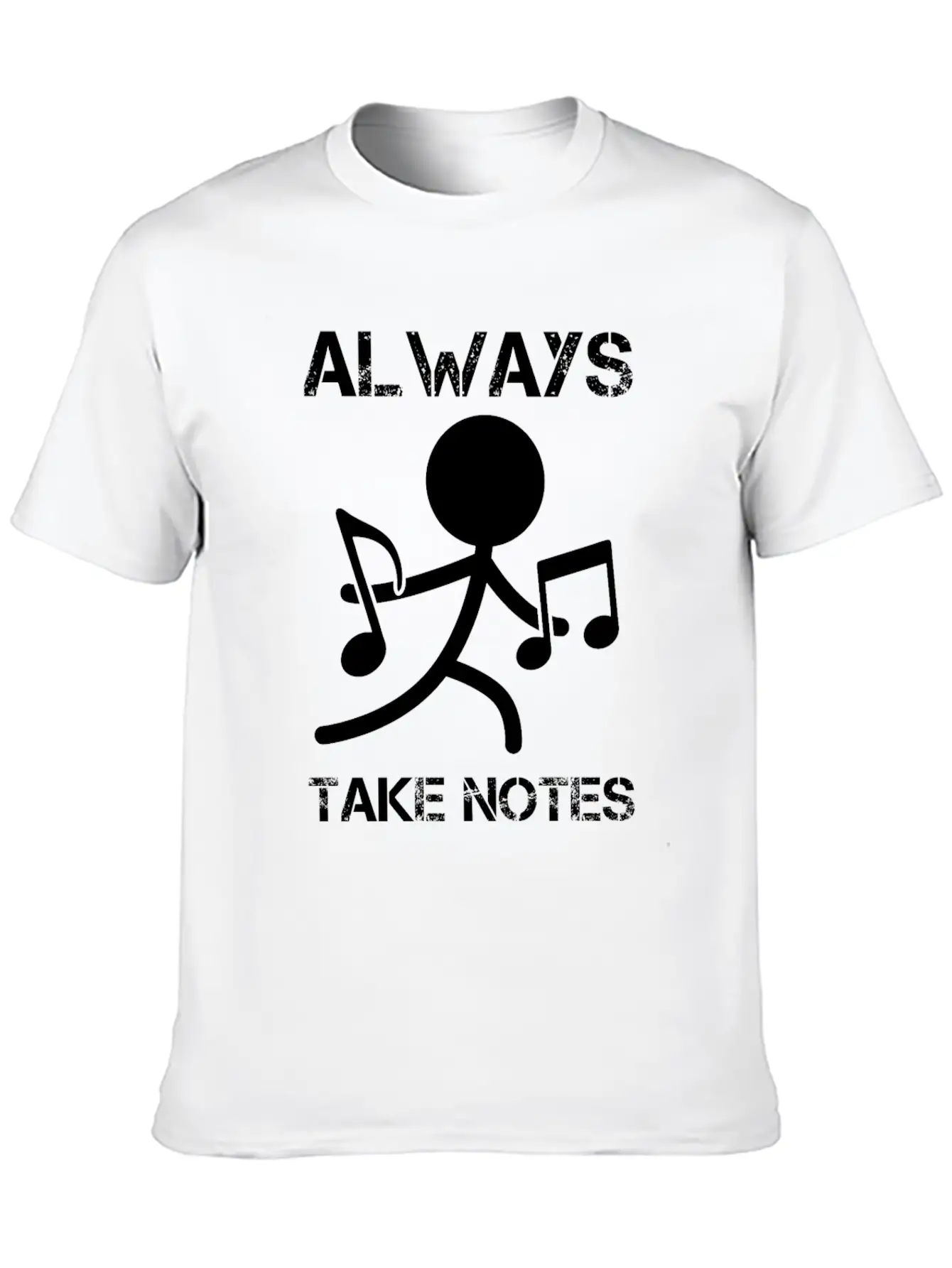 Taking Notes Music Band Chorus Teacher Musician Unisex Casual T-Shirt – Clean Design For Daily Comfort