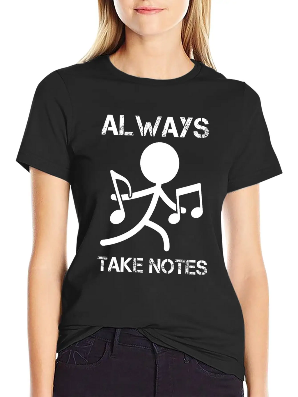 Taking Notes Music Band Chorus Teacher Musician Unisex Casual T-Shirt – Clean Design For Daily Comfort