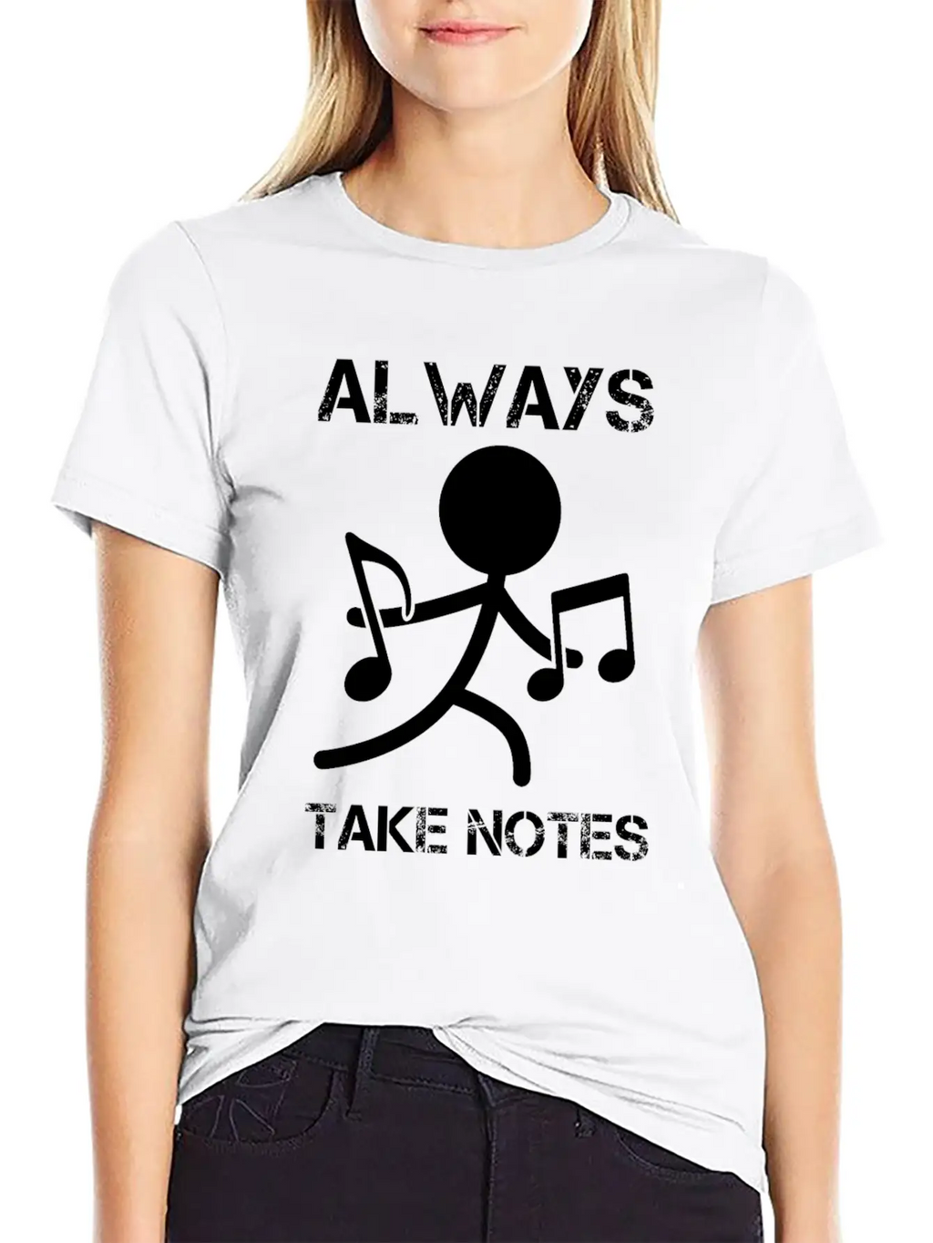 Taking Notes Music Band Chorus Teacher Musician Unisex Casual T-Shirt – Clean Design For Daily Comfort