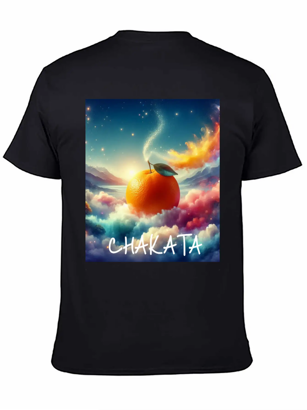 Tangerine Dream Breathable Soft Cotton T-Shirt – Timeless Casual Look