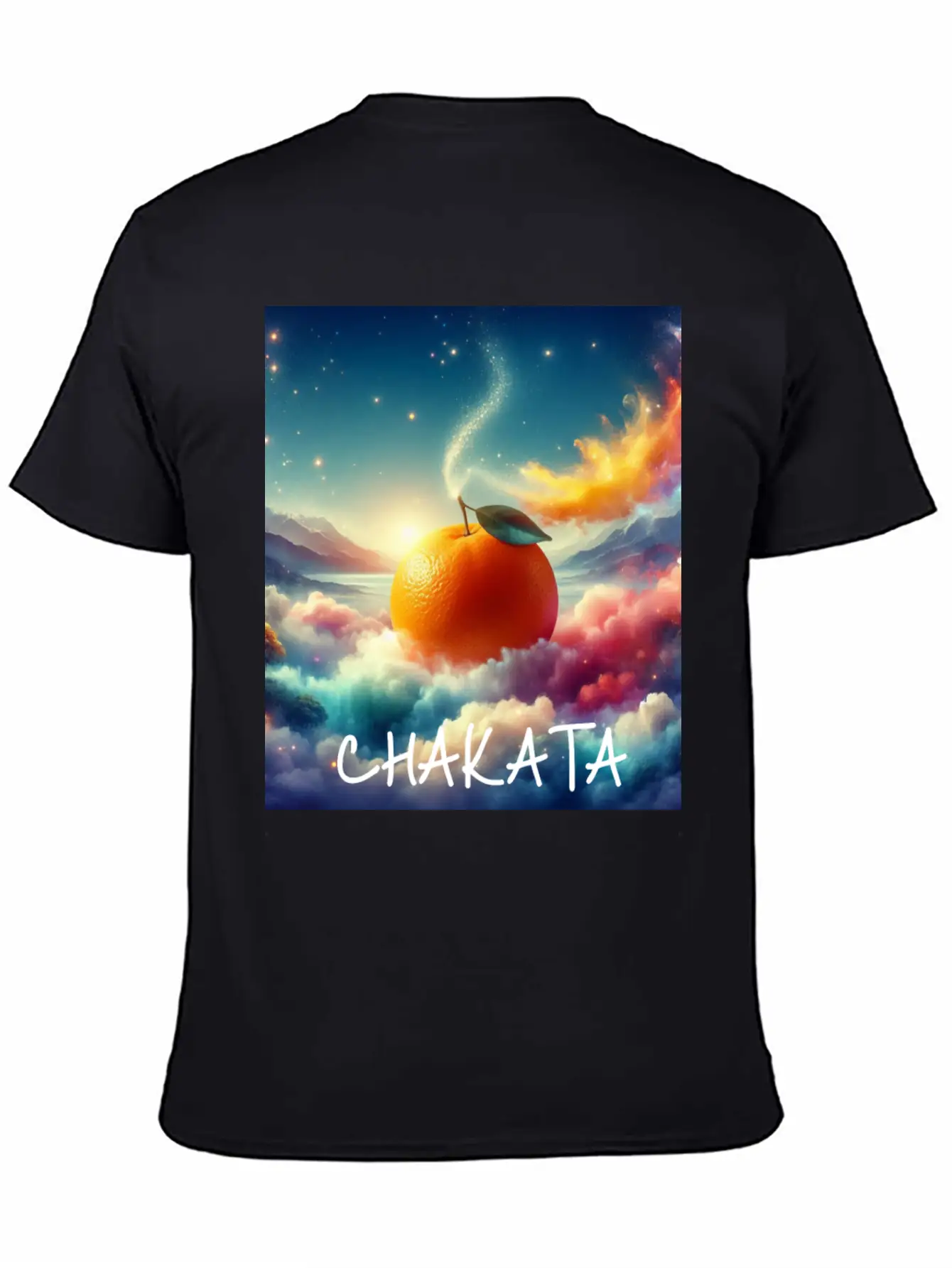 Tangerine Dream Breathable Soft Cotton T-Shirt – Timeless Casual Look