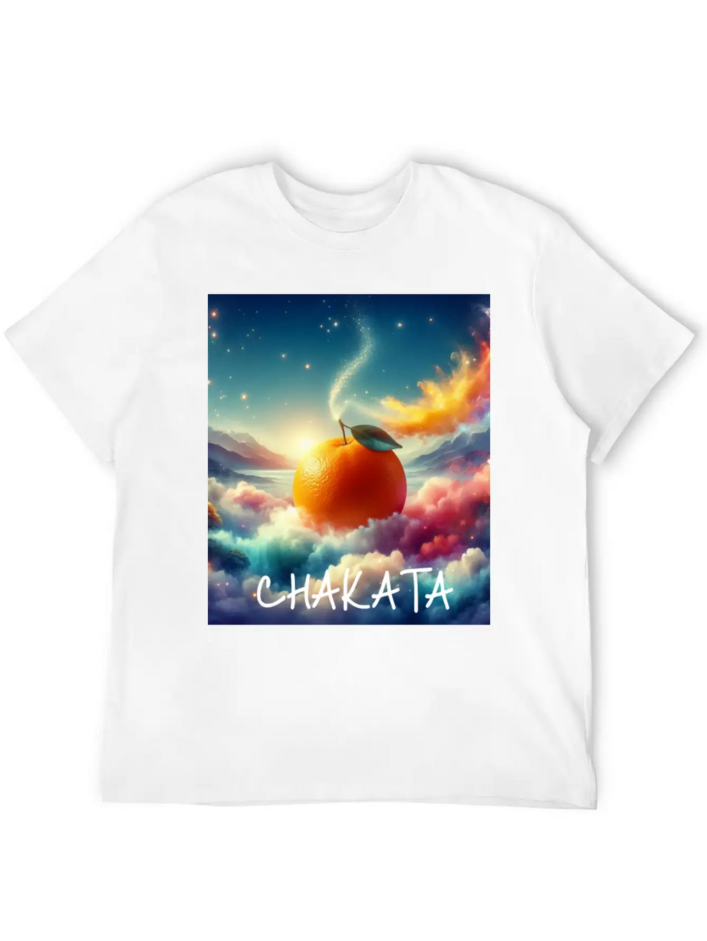 Tangerine Dream Breathable Soft Cotton T-Shirt – Timeless Casual Look
