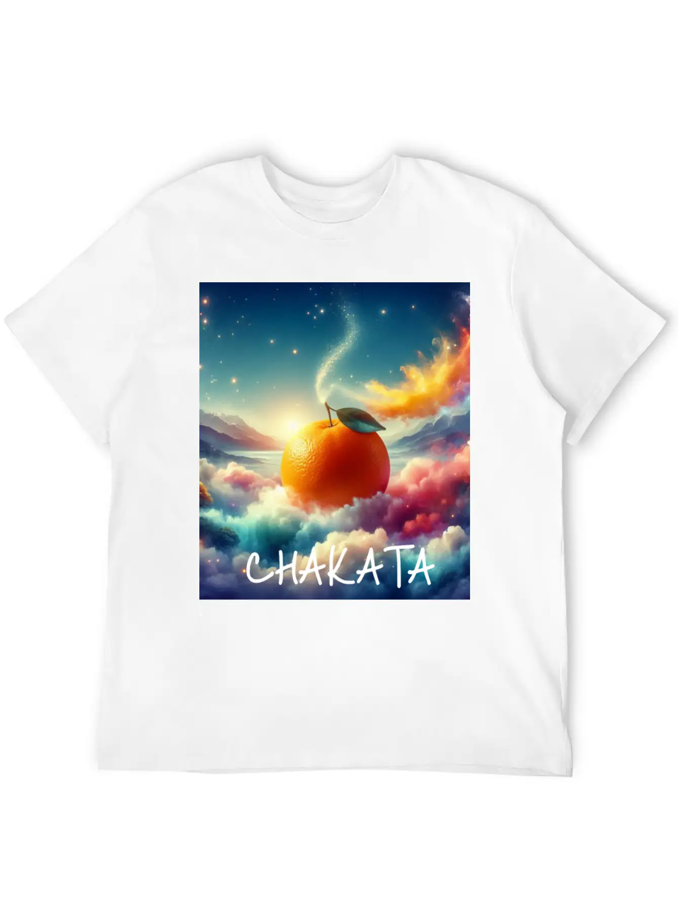 Tangerine Dream Breathable Soft Cotton T-Shirt – Timeless Casual Look