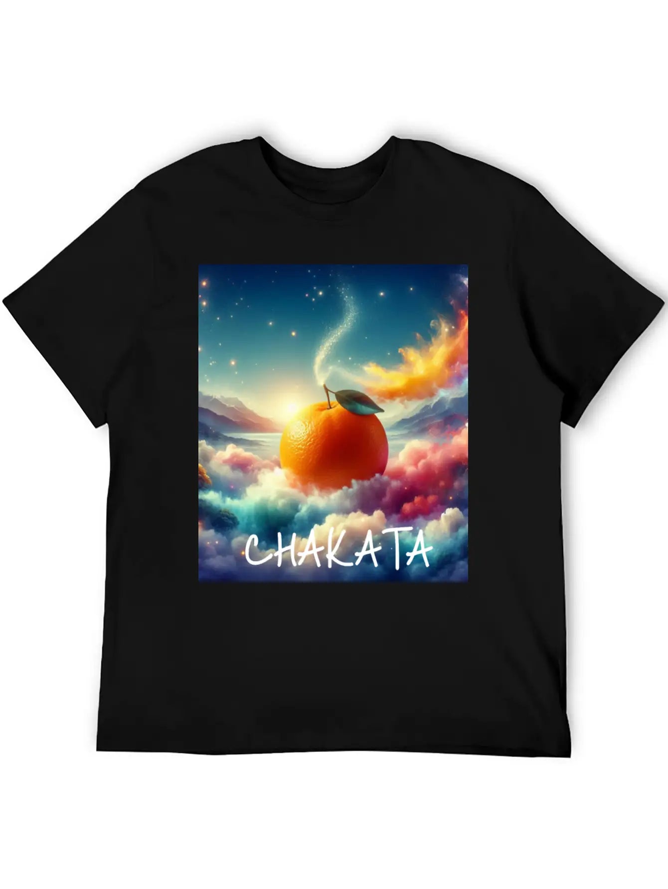 Tangerine Dream Breathable Soft Cotton T-Shirt – Timeless Casual Look