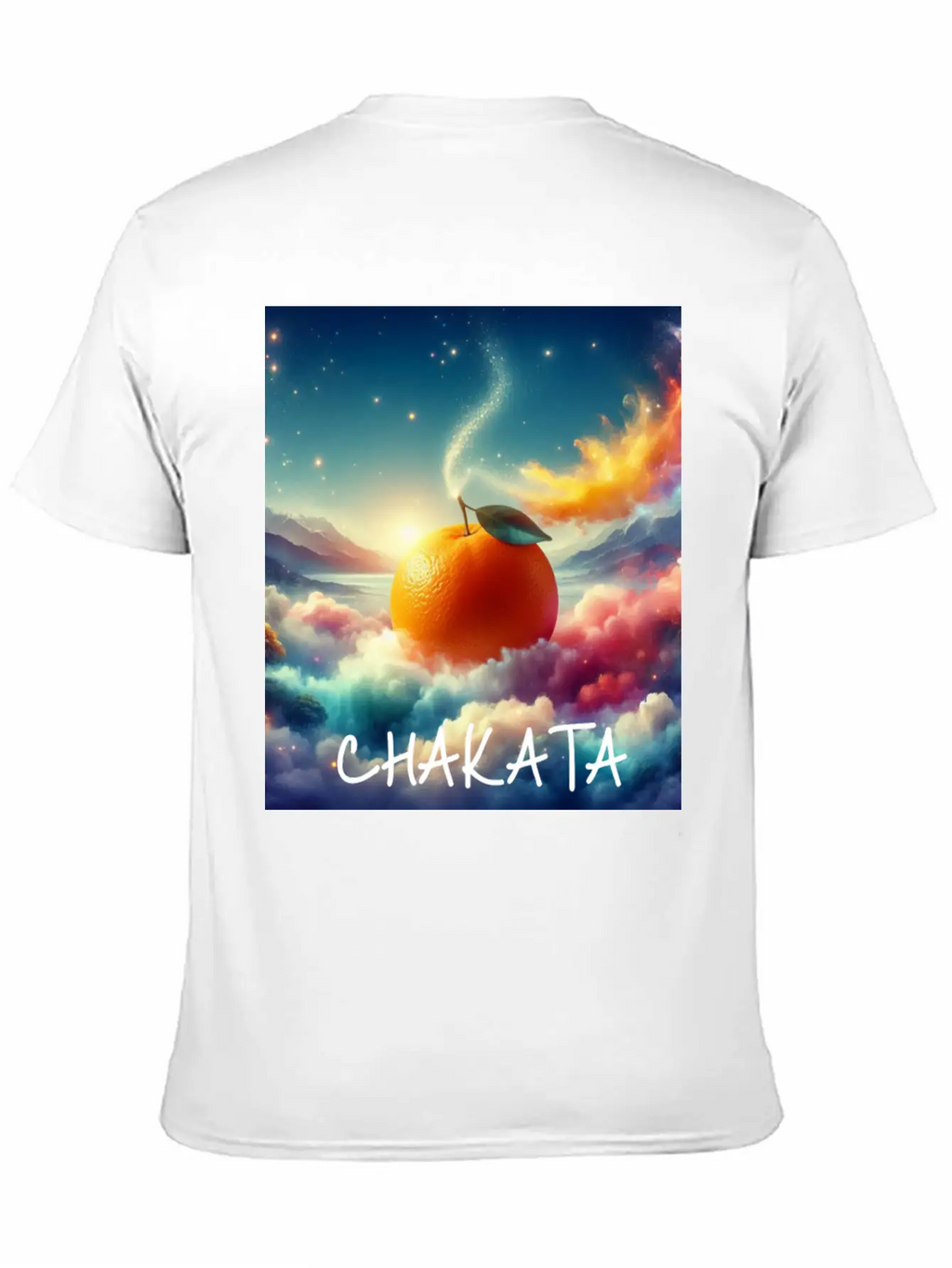 Tangerine Dream Breathable Soft Cotton T-Shirt – Timeless Casual Look