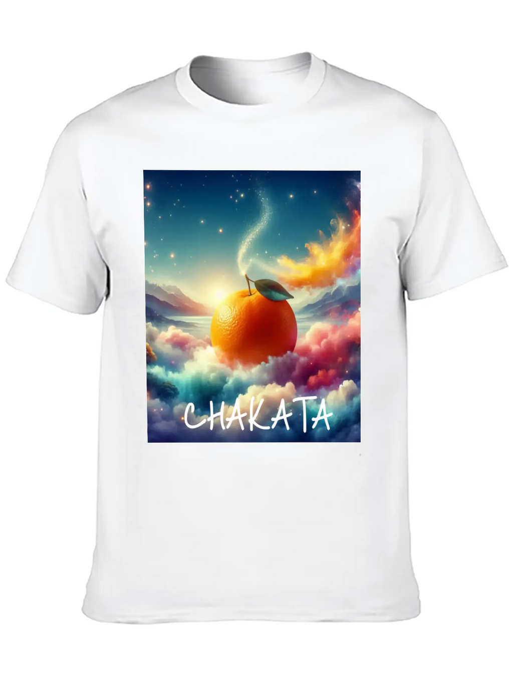 Tangerine Dream Breathable Soft Cotton T-Shirt – Timeless Casual Look