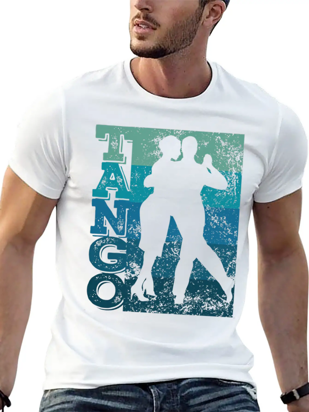 Tango Argentino Dancing Heartbeat Milonga Vals Tan Essential Cotton Tee For Daily Outfits – Unisex Style