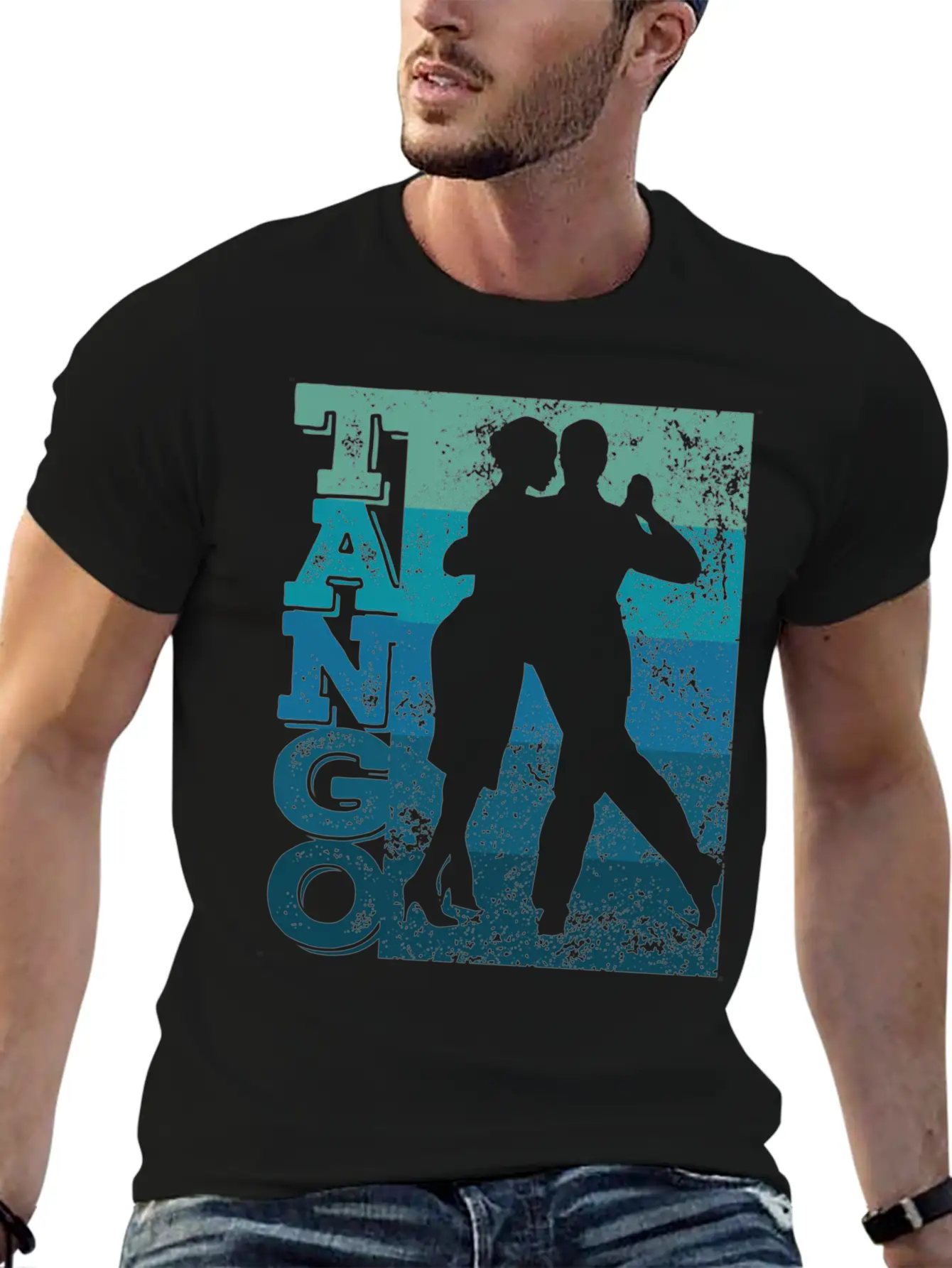 Tango Argentino Dancing Heartbeat Milonga Vals Tan Essential Cotton Tee For Daily Outfits – Unisex Style