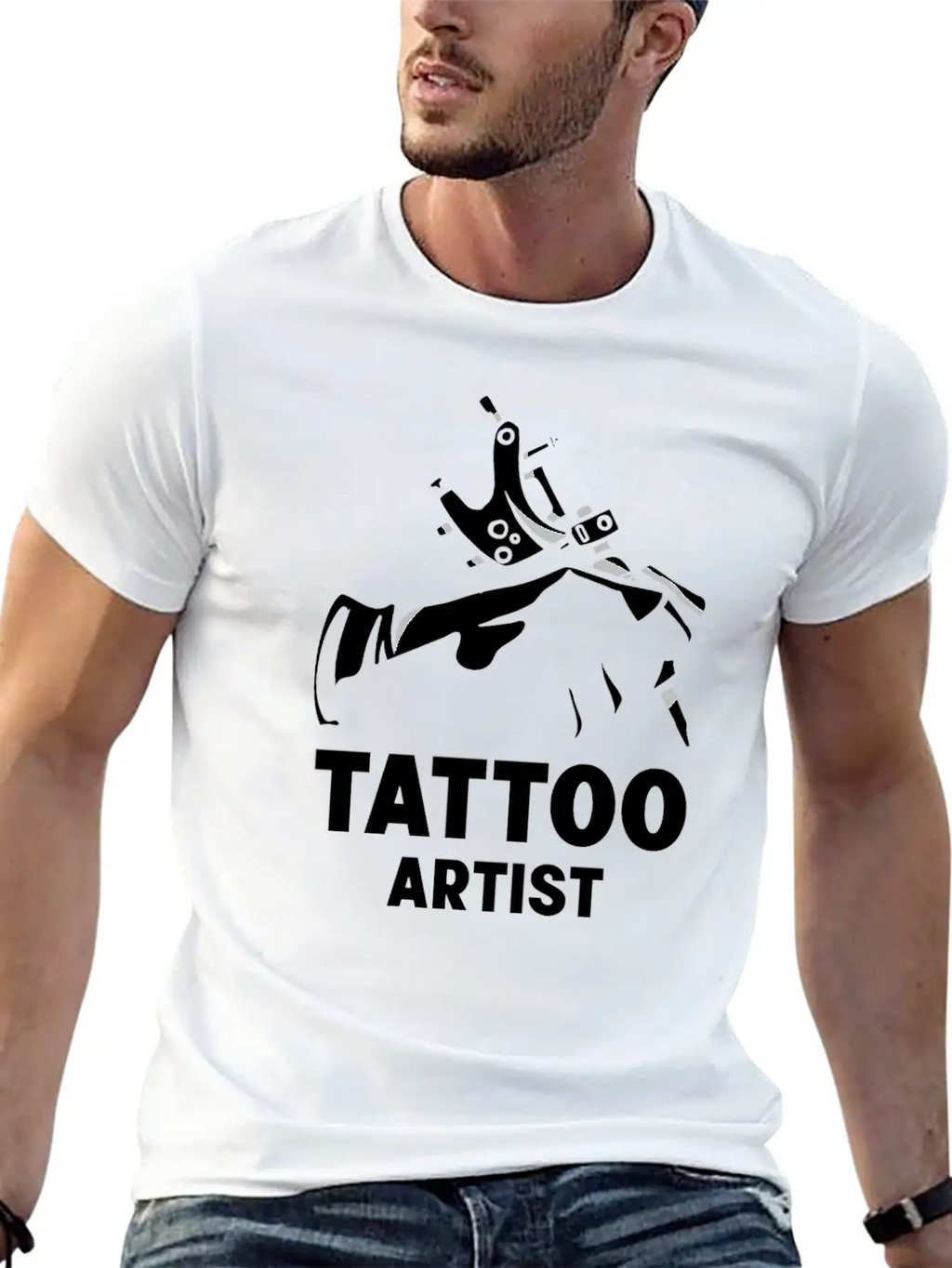 Tattoo Artist Art Ink Job Stylish Everyday T-Shirt – Unisex Basic Cotton Tee