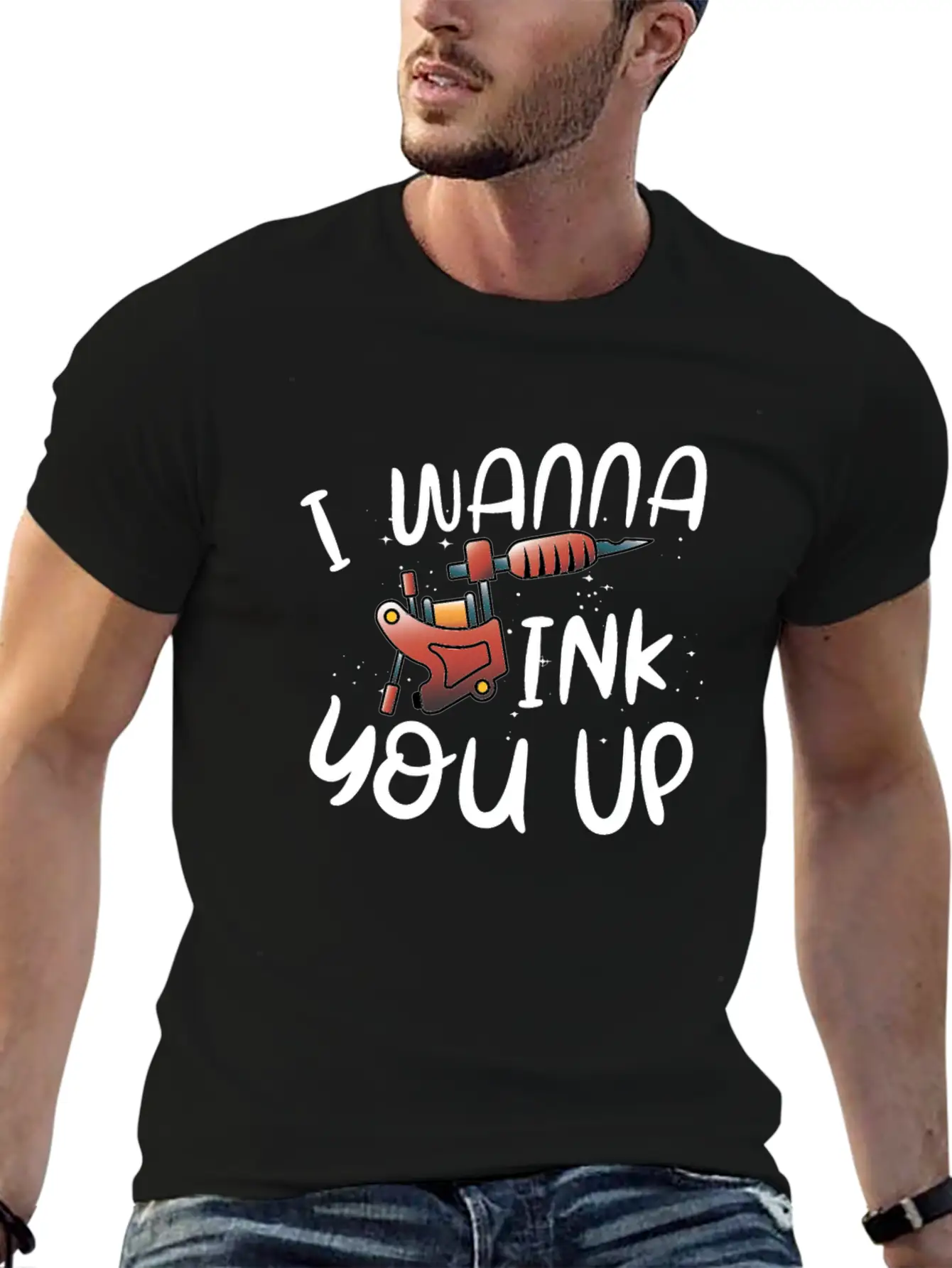 TATTOO ARTIST INKING TATTOOS Unisex Short Sleeve Soft Cotton T-Shirt – Casual Everyday Wear