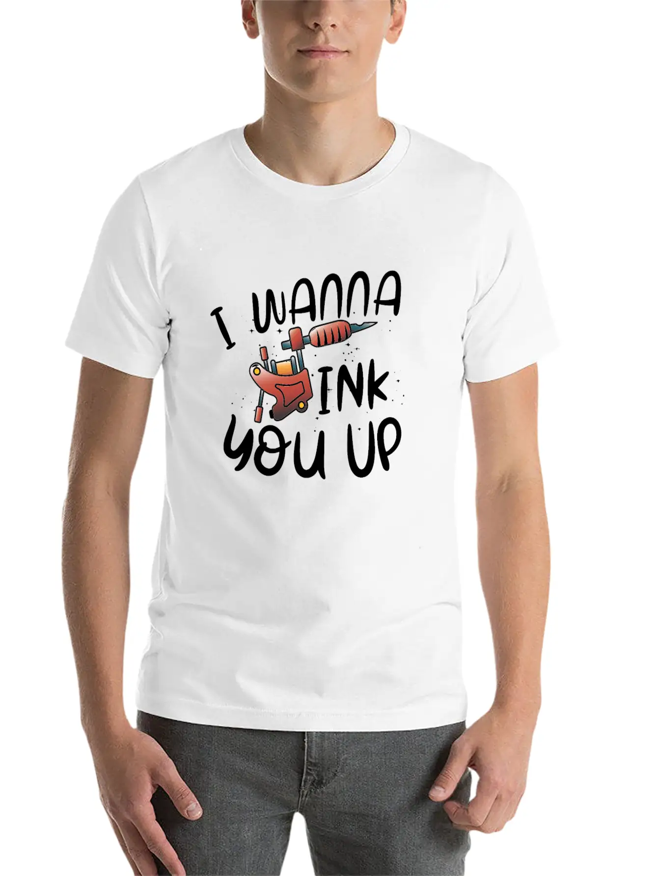 TATTOO ARTIST INKING TATTOOS Unisex Short Sleeve Soft Cotton T-Shirt – Casual Everyday Wear