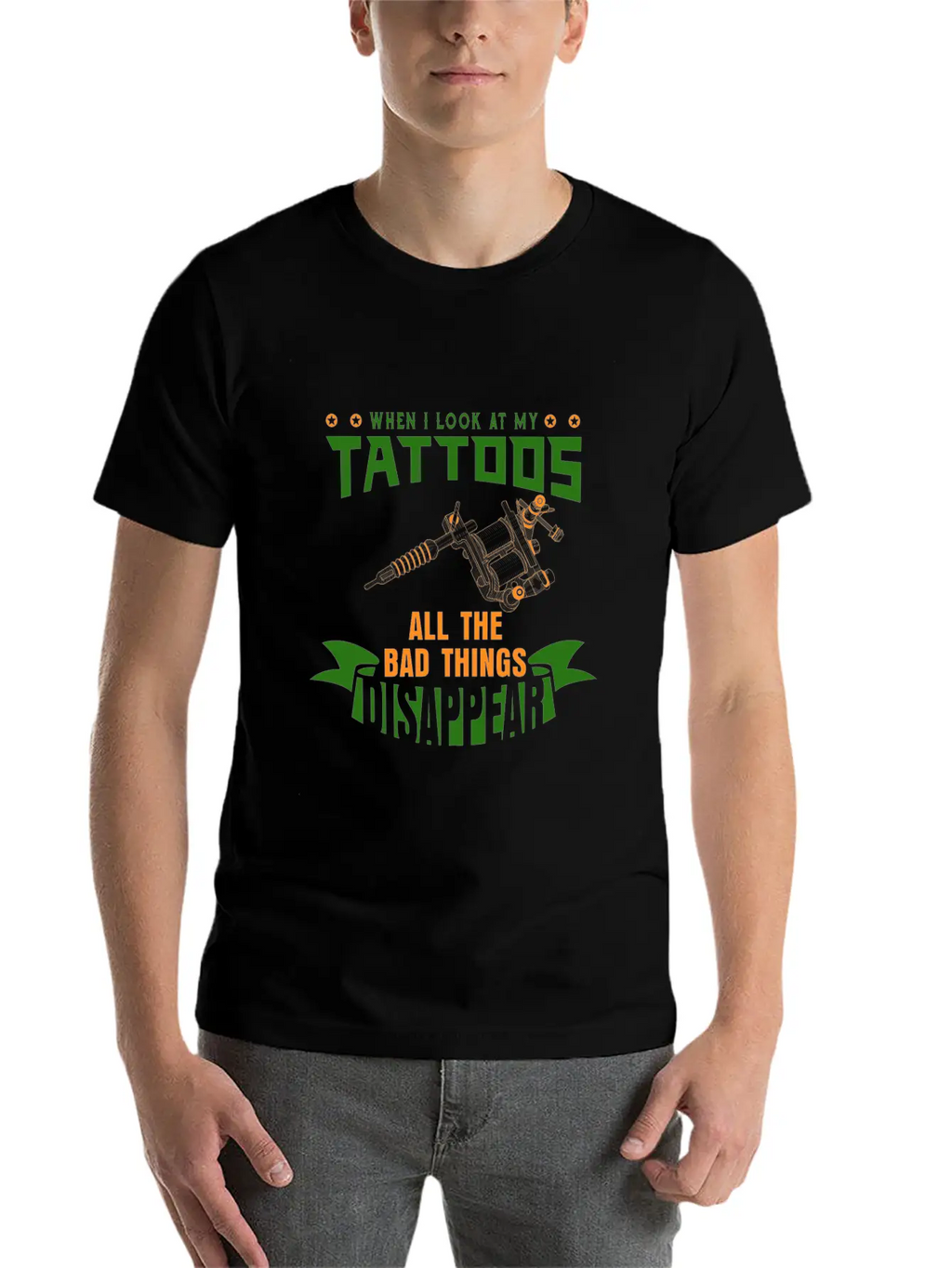 Tattoo Breathable Soft Cotton T-Shirt – Timeless Casual Look