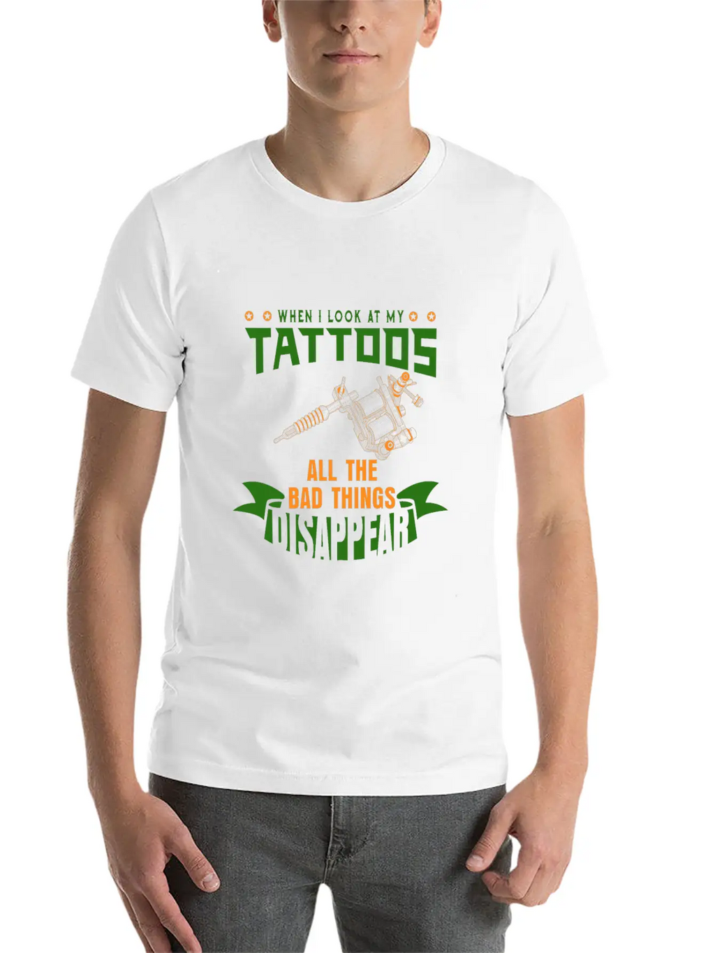 Tattoo Breathable Soft Cotton T-Shirt – Timeless Casual Look