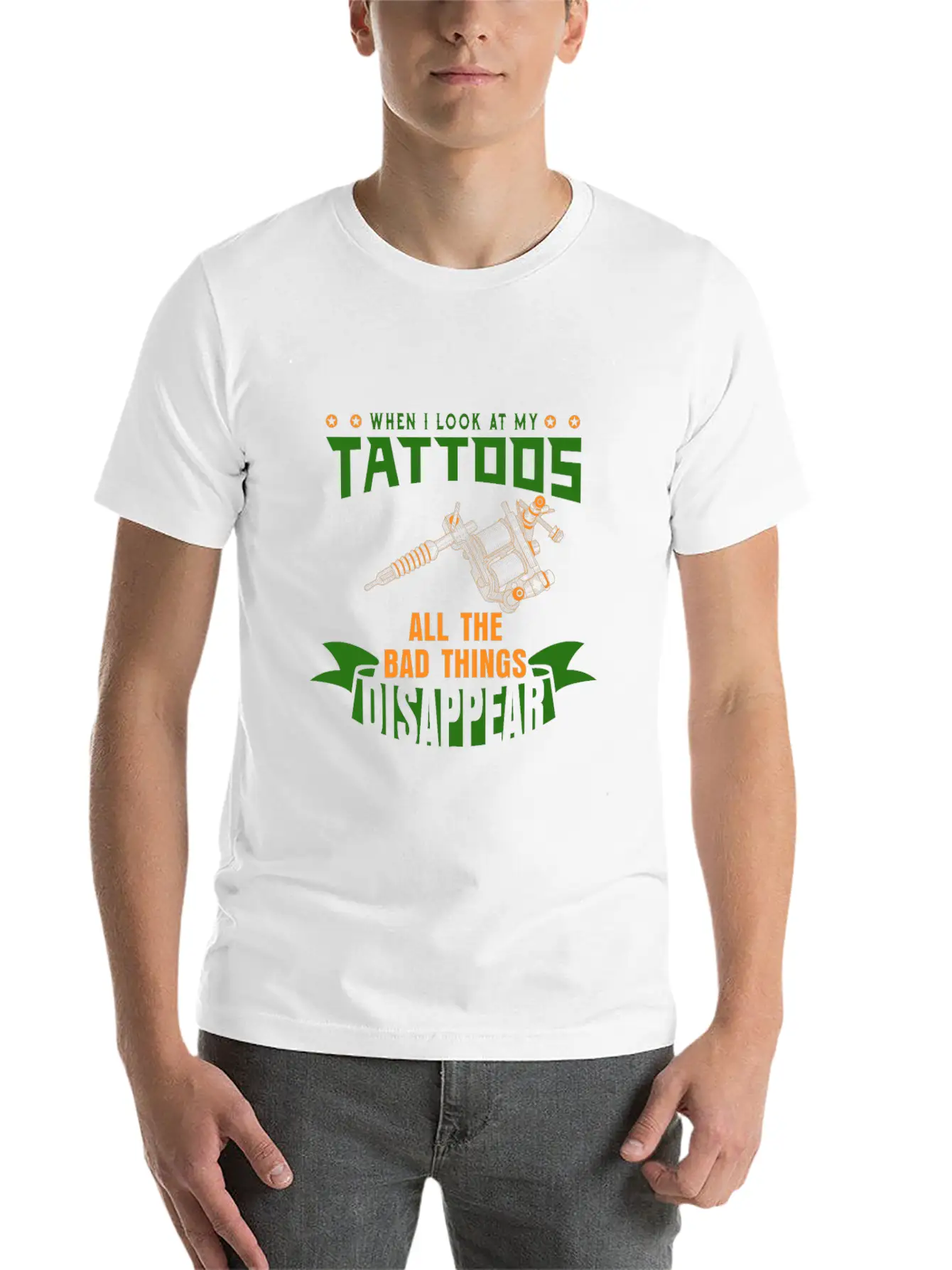 Tattoo Breathable Soft Cotton T-Shirt – Timeless Casual Look