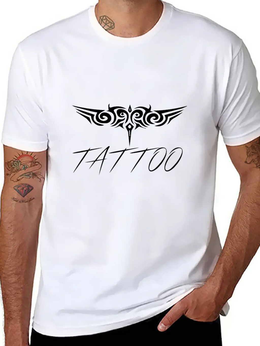 Tattoo Unisex Casual T-Shirt – Clean Design For Daily Comfort