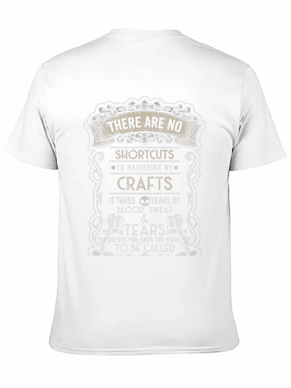 Tattoos Job Inked Unisex Casual T-Shirt – Clean Design For Daily Comfort
