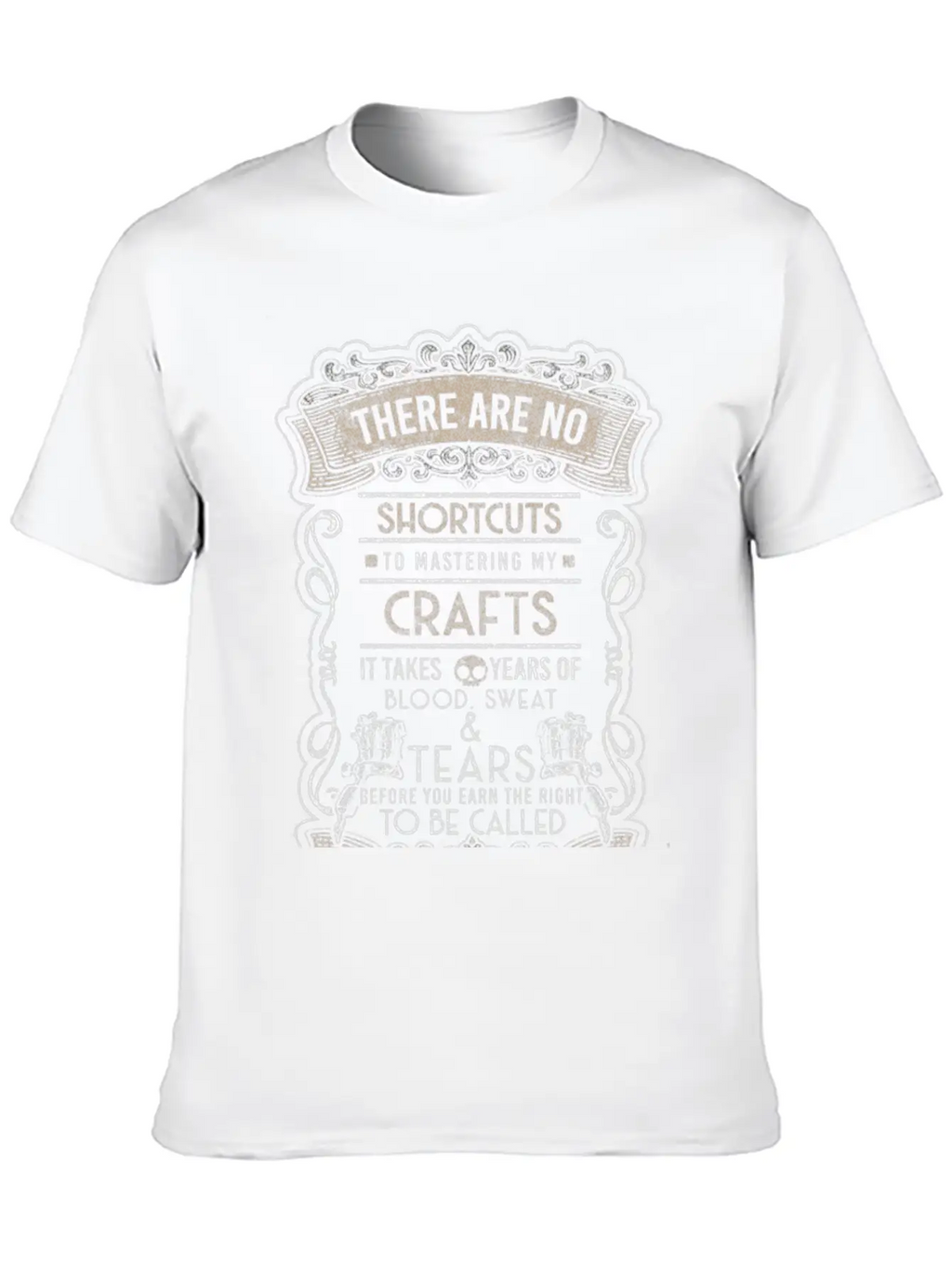Tattoos Job Inked Unisex Casual T-Shirt – Clean Design For Daily Comfort