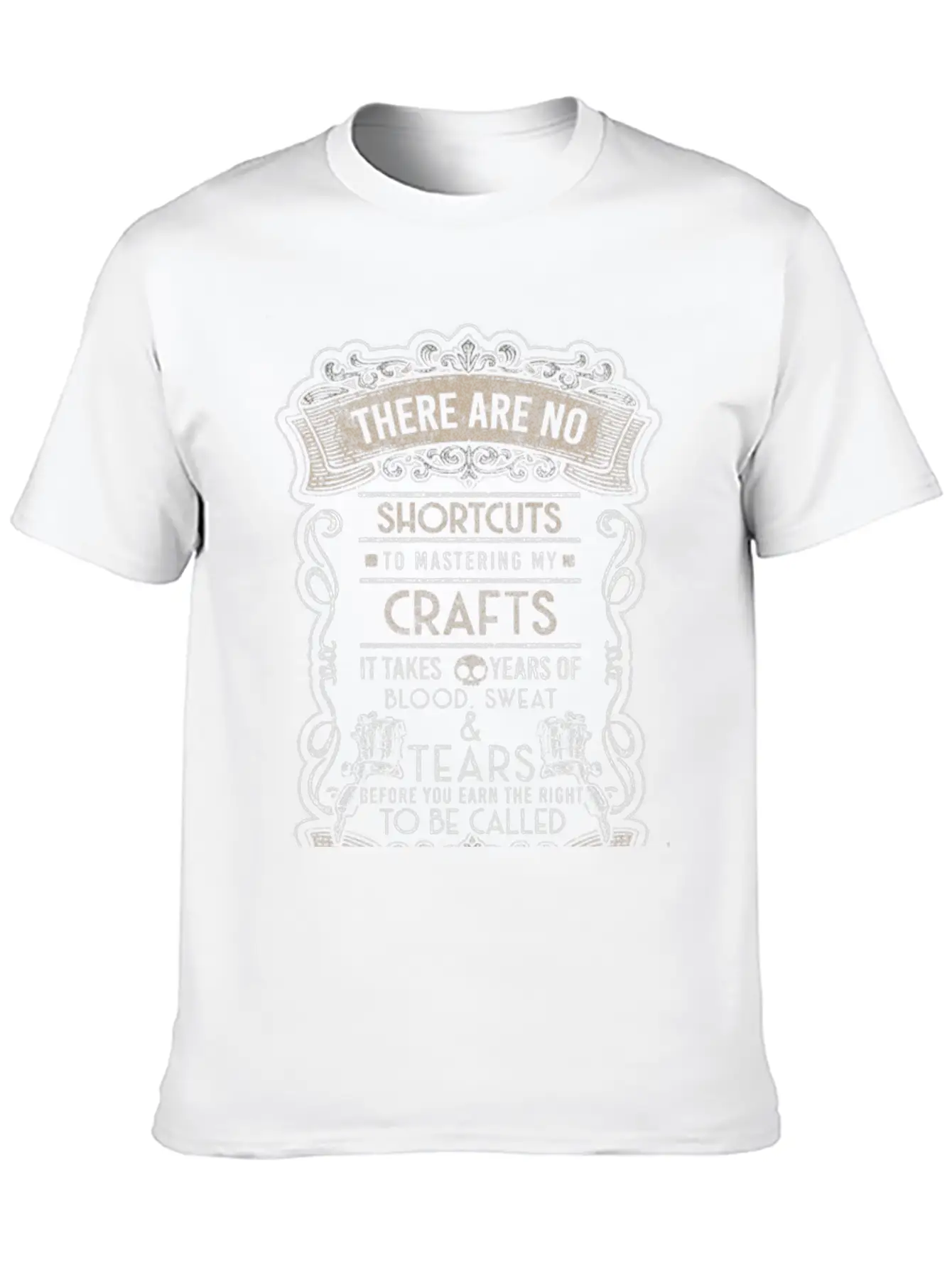 Tattoos Job Inked Unisex Casual T-Shirt – Clean Design For Daily Comfort