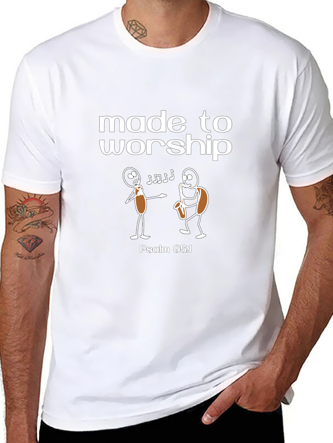 Made to Worship Christian T-Shirt