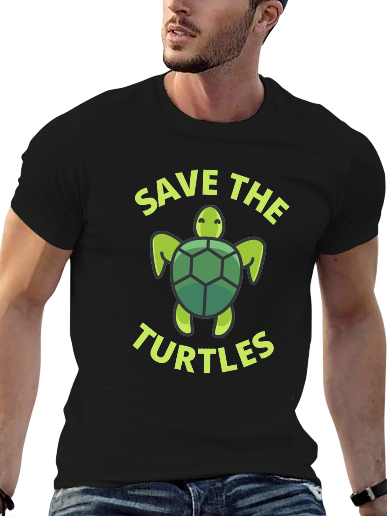 Save the Turtles Graphic Tee