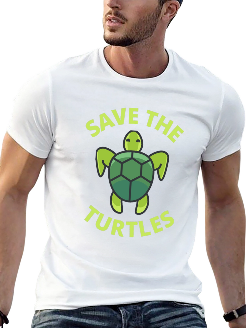 Save the Turtles Graphic Tee