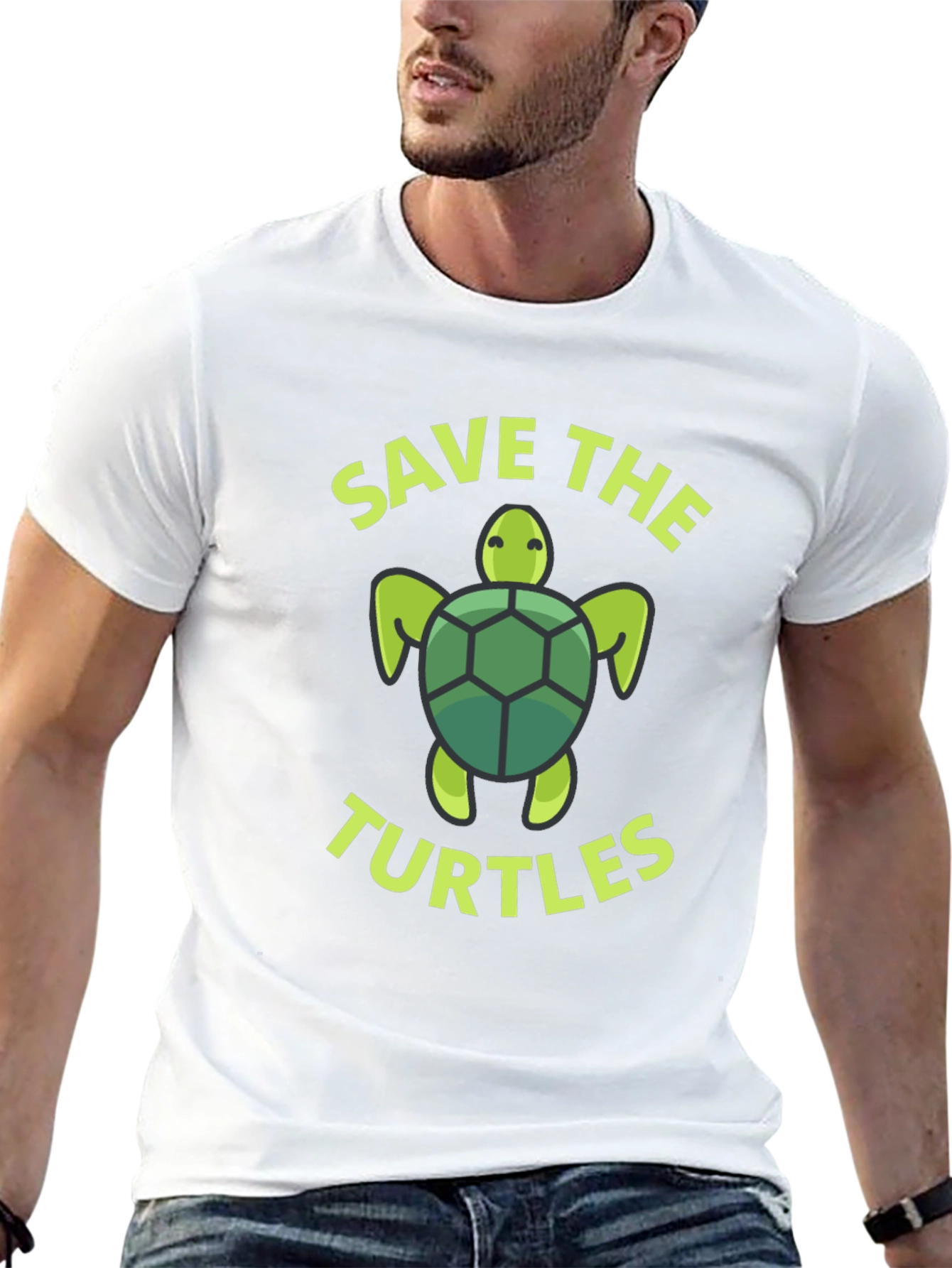 Save the Turtles Graphic Tee