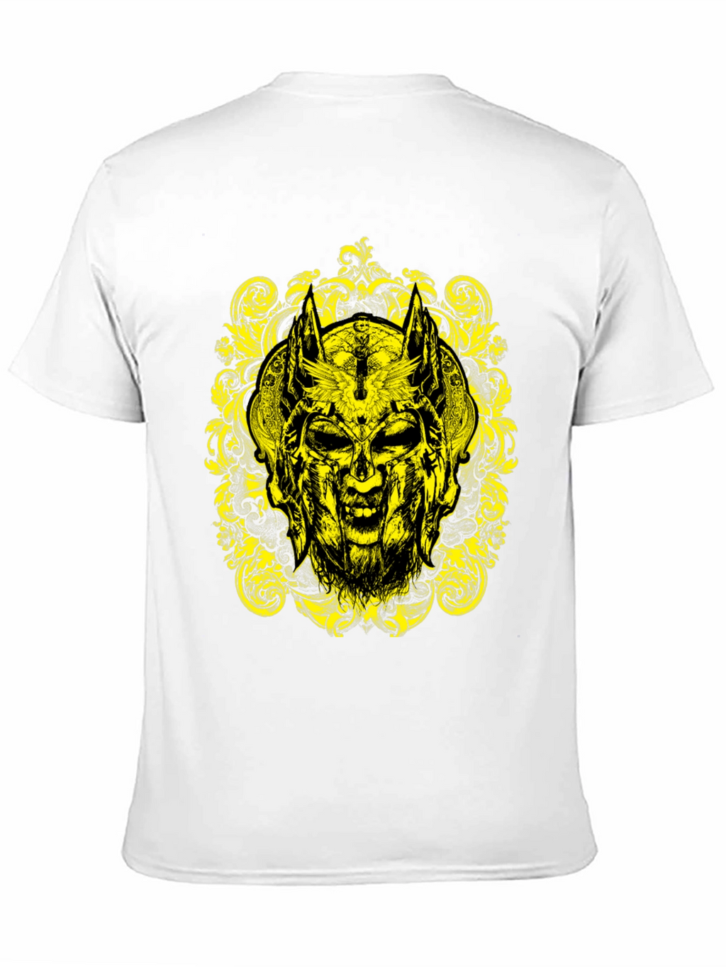Skull Graphic Tee - Black Cotton T-Shirt