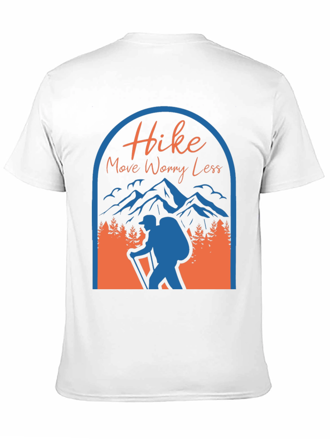 Hike More Worry Less Graphic T-Shirt