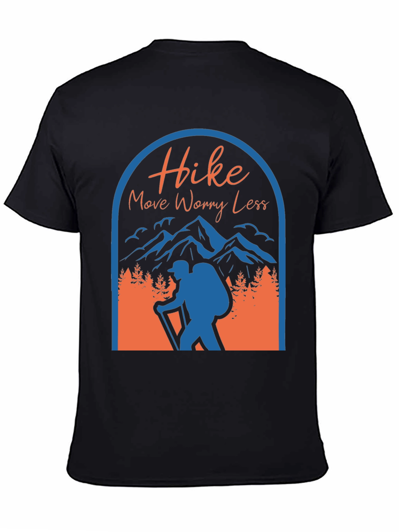 Hike More Worry Less Graphic T-Shirt