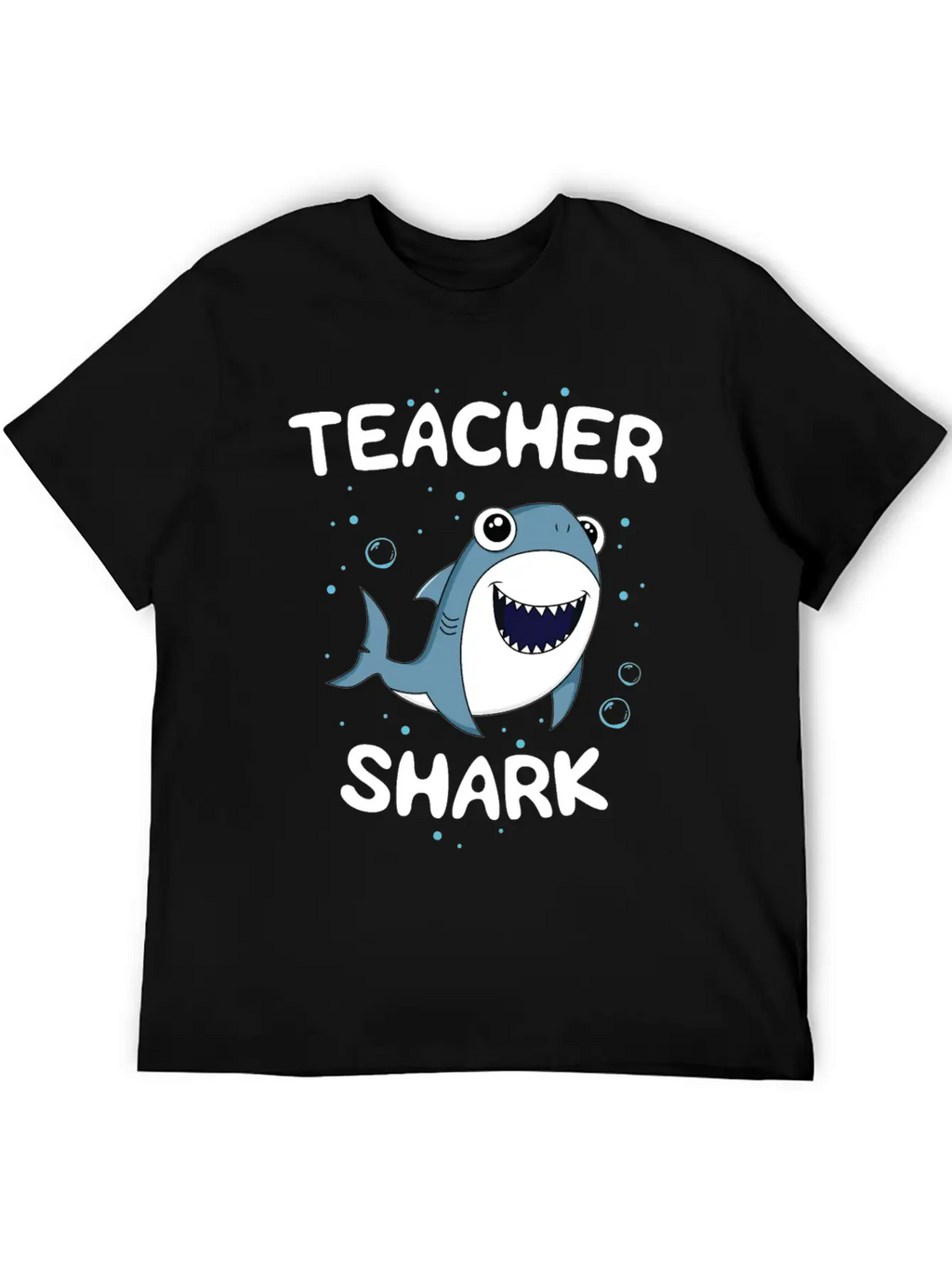 Teacher Shark TShirt Teaching Gift Back To School Unisex Casual T-Shirt – Clean Design For Daily Comfort
