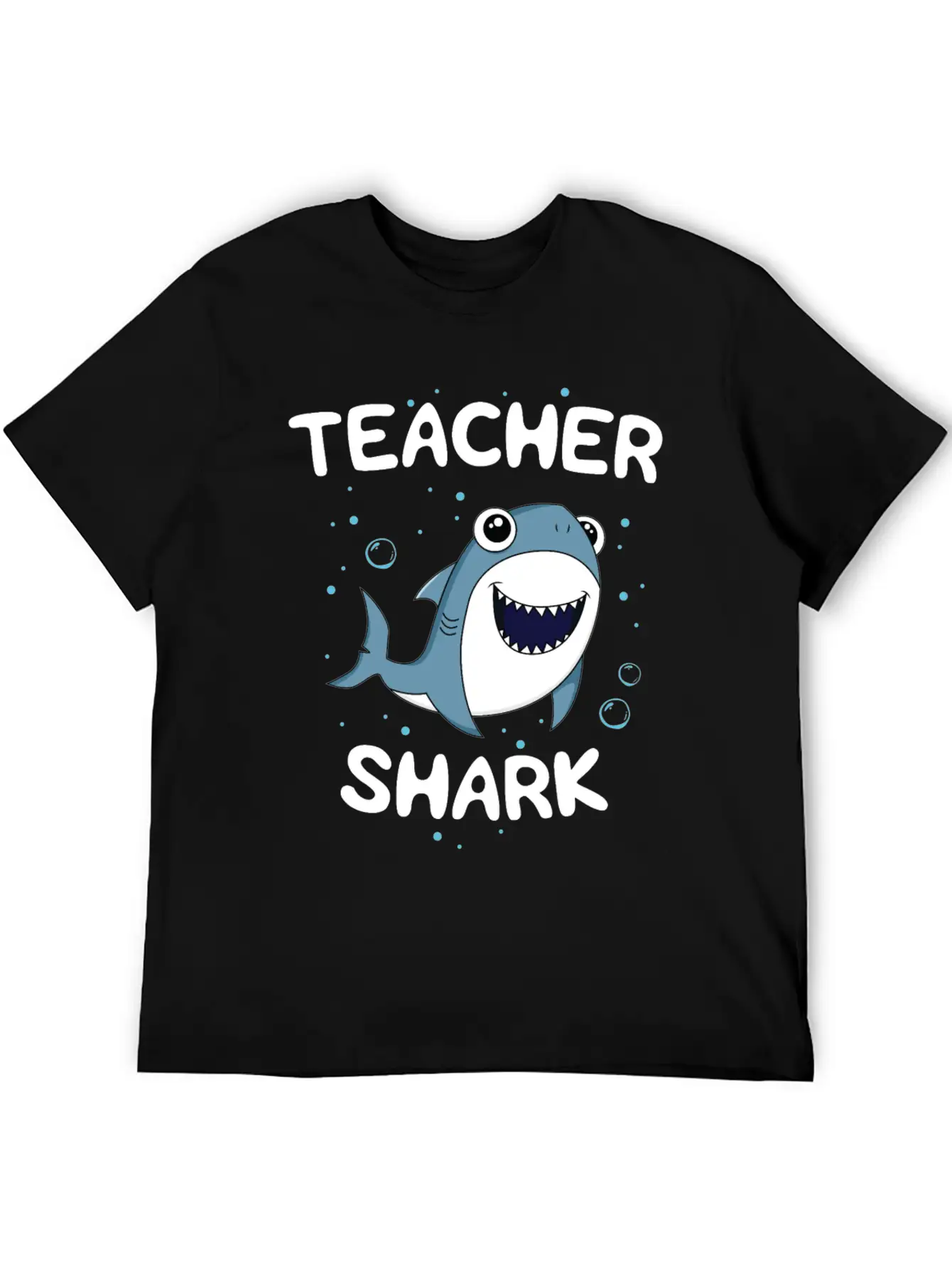 Teacher Shark TShirt Teaching Gift Back To School Unisex Casual T-Shirt – Clean Design For Daily Comfort