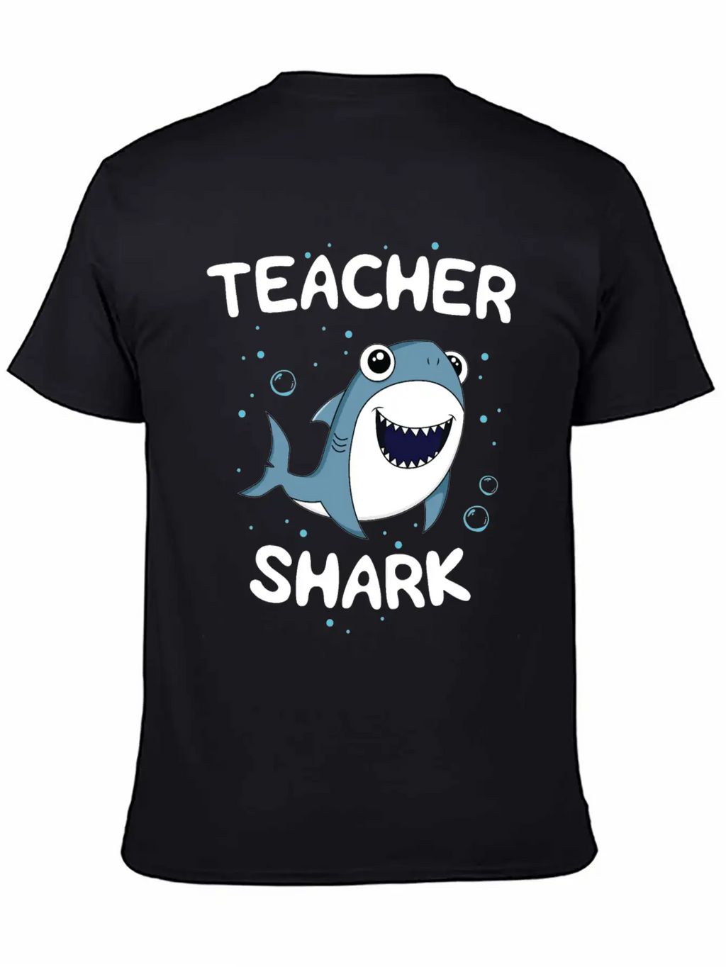 Teacher Shark TShirt Teaching Gift Back To School Unisex Casual T-Shirt – Clean Design For Daily Comfort