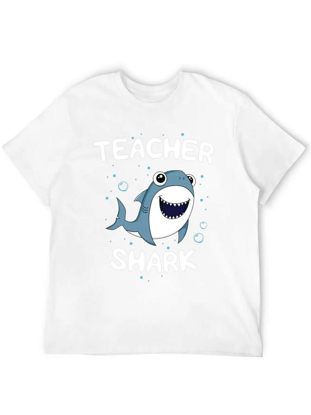 Teacher Shark TShirt Teaching Gift Back To School Unisex Casual T-Shirt – Clean Design For Daily Comfort