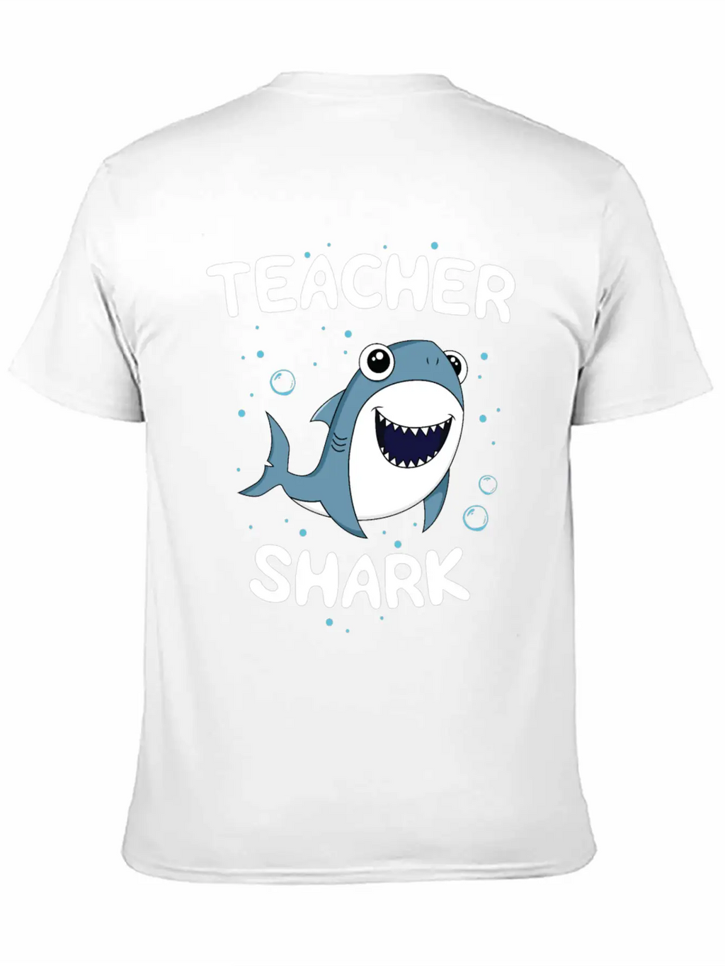 Teacher Shark TShirt Teaching Gift Back To School Unisex Casual T-Shirt – Clean Design For Daily Comfort