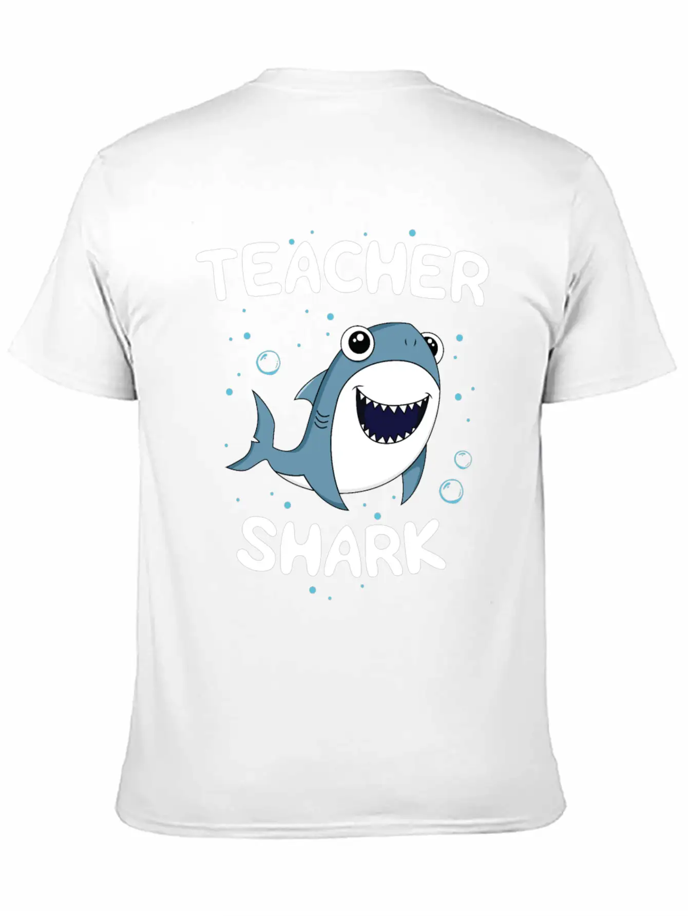 Teacher Shark TShirt Teaching Gift Back To School Unisex Casual T-Shirt – Clean Design For Daily Comfort