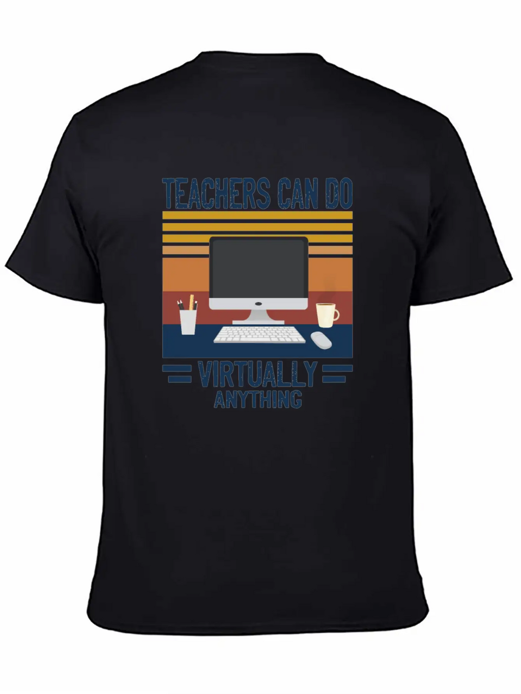 Teachers Distance Learning Stylish Everyday T-Shirt – Unisex Basic Cotton Tee