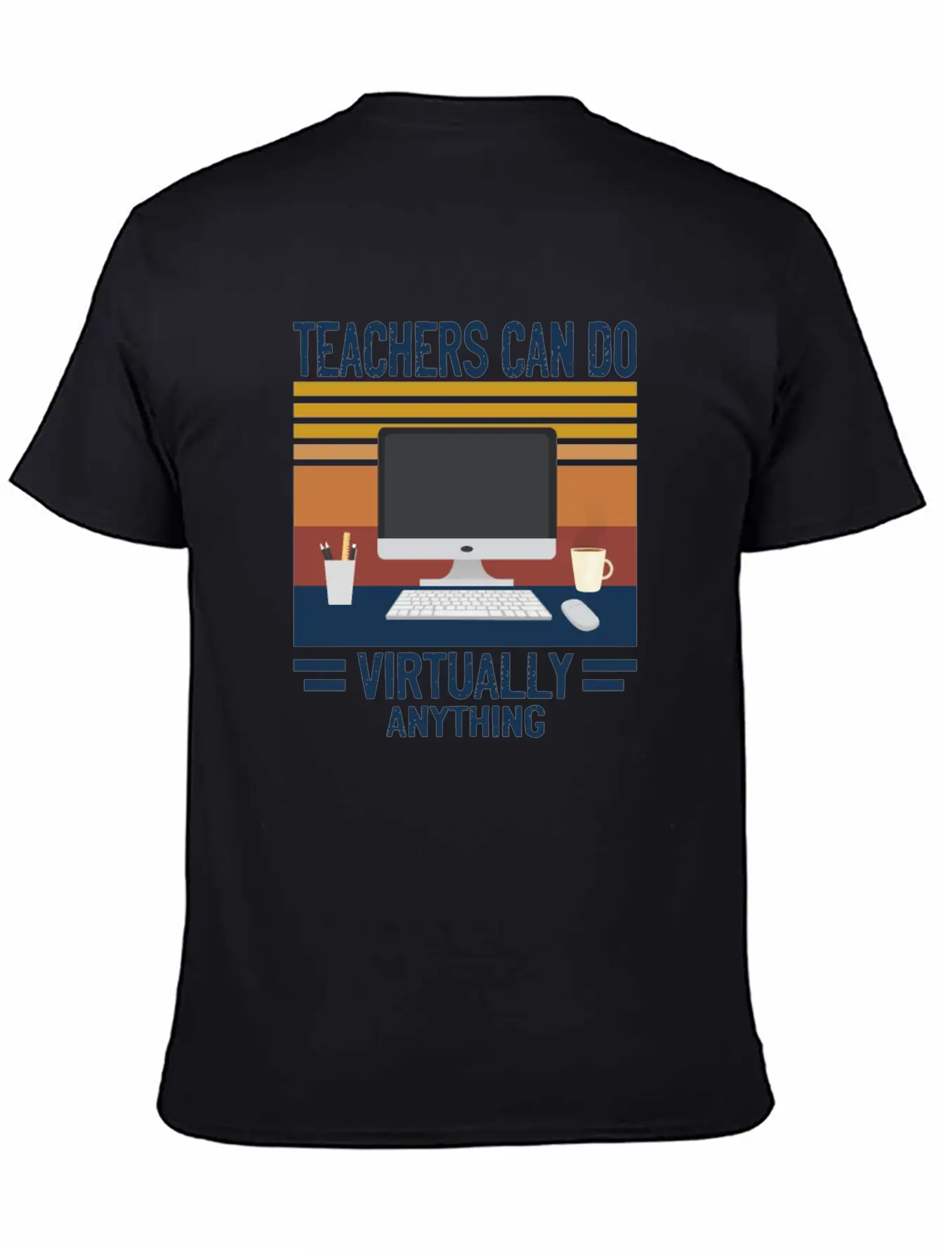 Teachers Distance Learning Stylish Everyday T-Shirt – Unisex Basic Cotton Tee