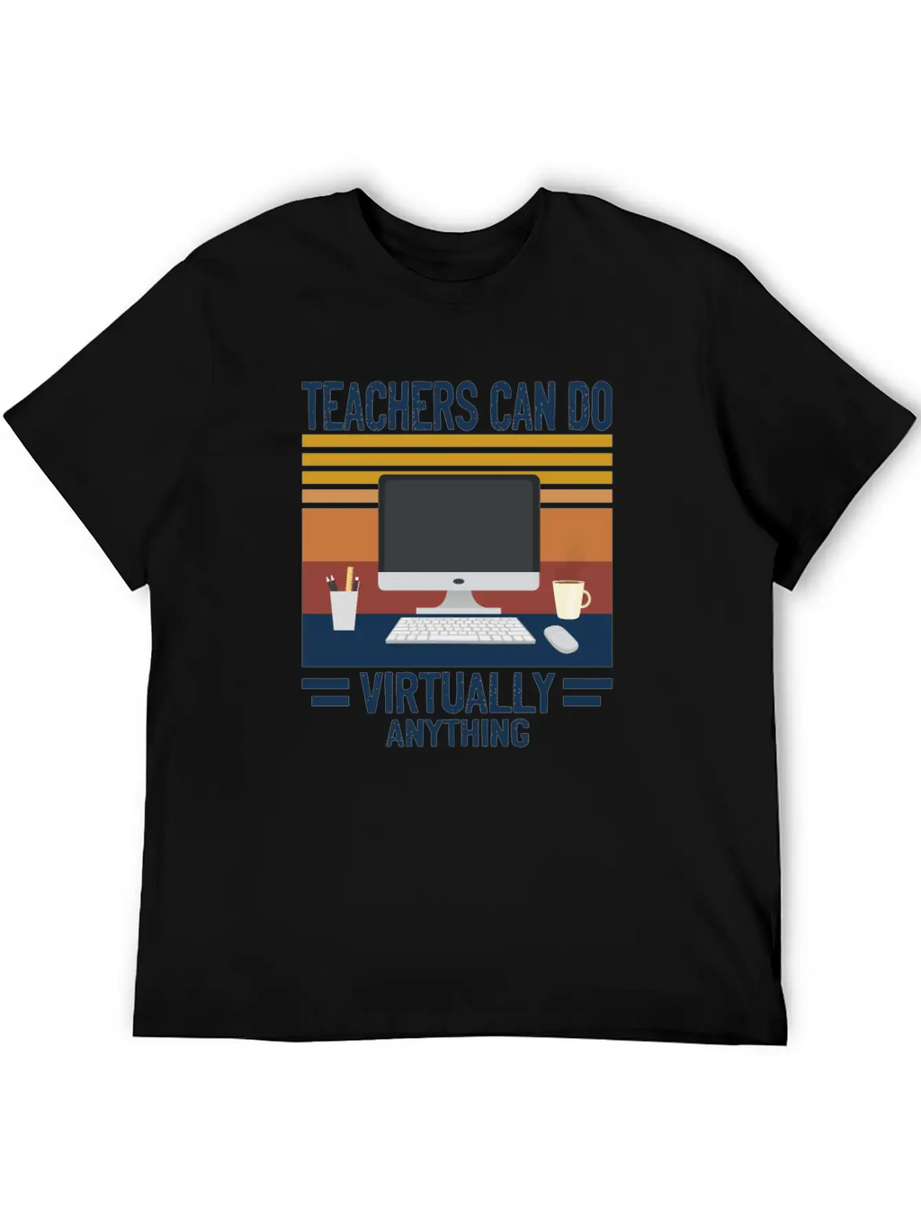 Teachers Distance Learning Stylish Everyday T-Shirt – Unisex Basic Cotton Tee