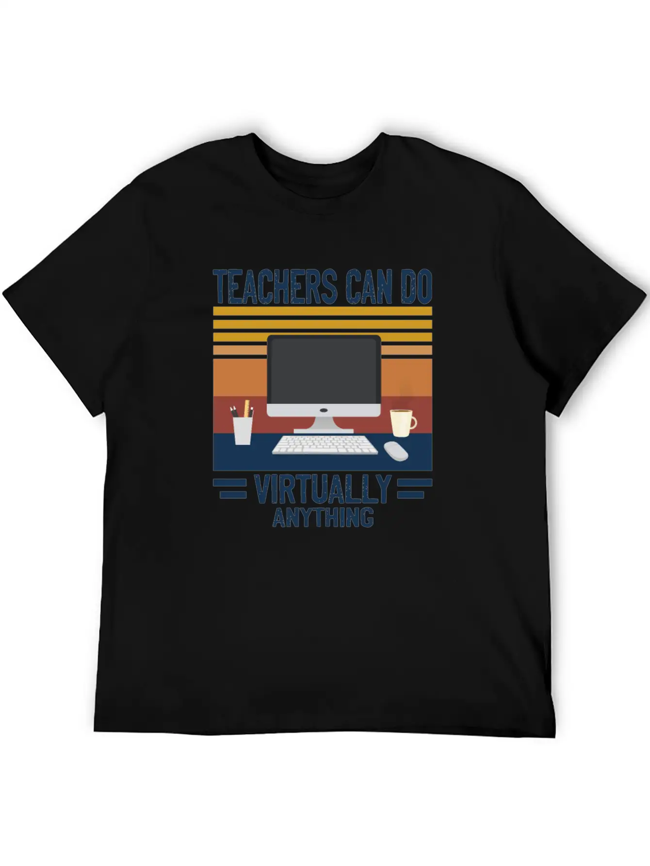 Teachers Distance Learning Stylish Everyday T-Shirt – Unisex Basic Cotton Tee