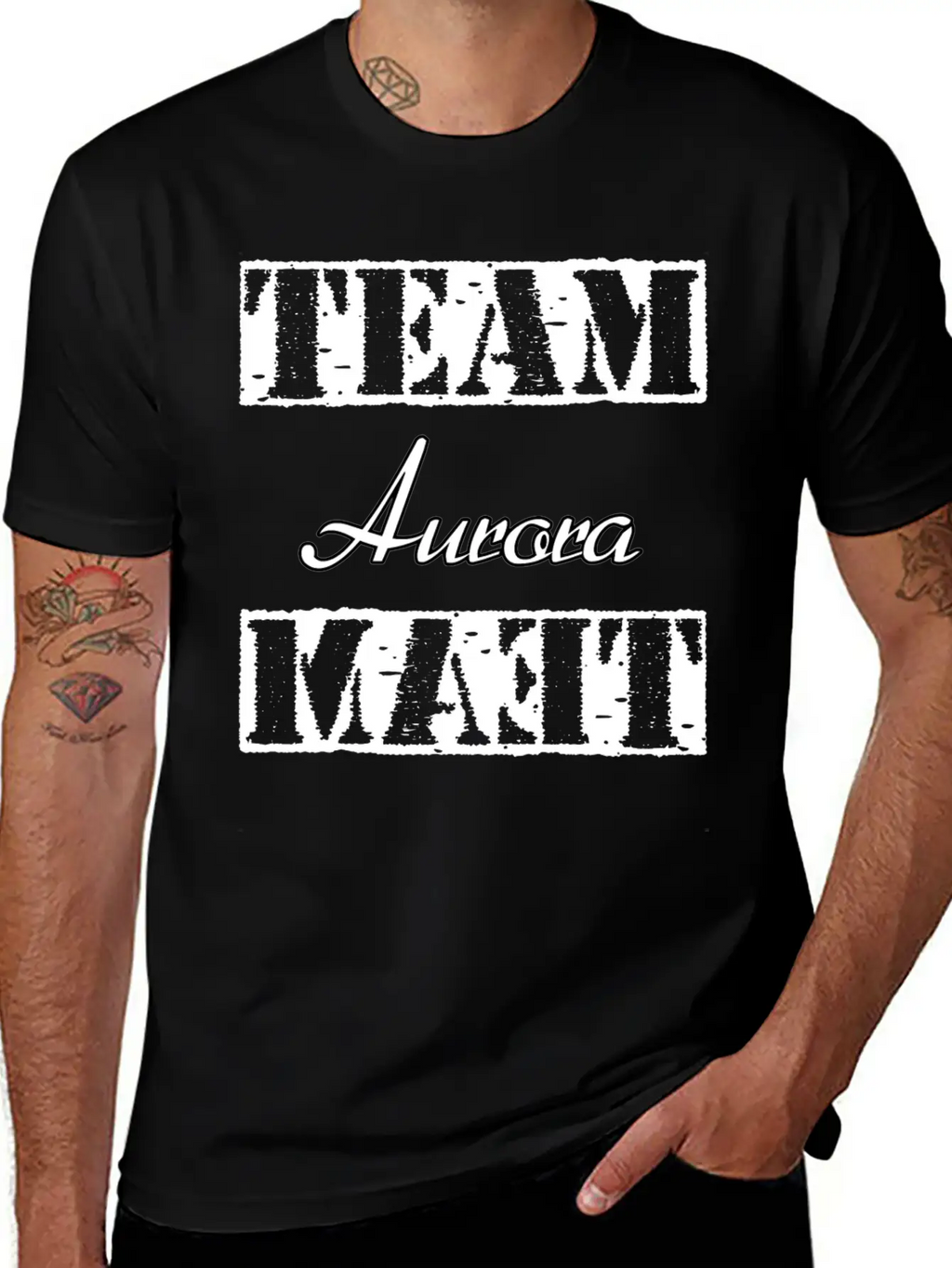 Team Aurora Unisex Casual T-Shirt – Clean Design For Daily Comfort