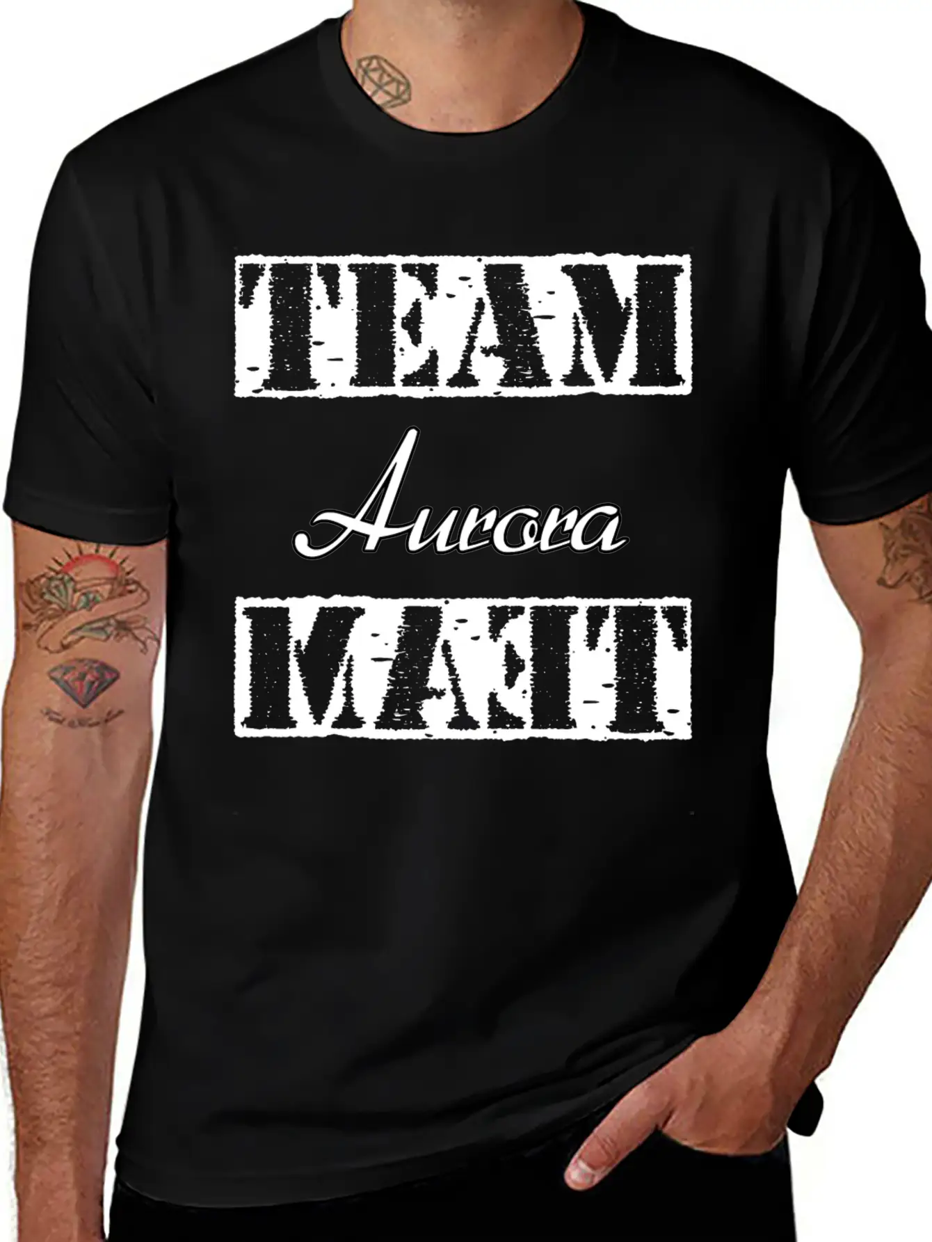 Team Aurora Unisex Casual T-Shirt – Clean Design For Daily Comfort