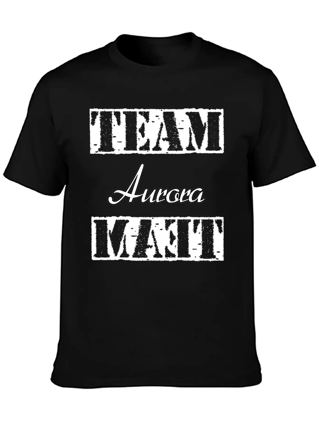 Team Aurora Unisex Casual T-Shirt – Clean Design For Daily Comfort