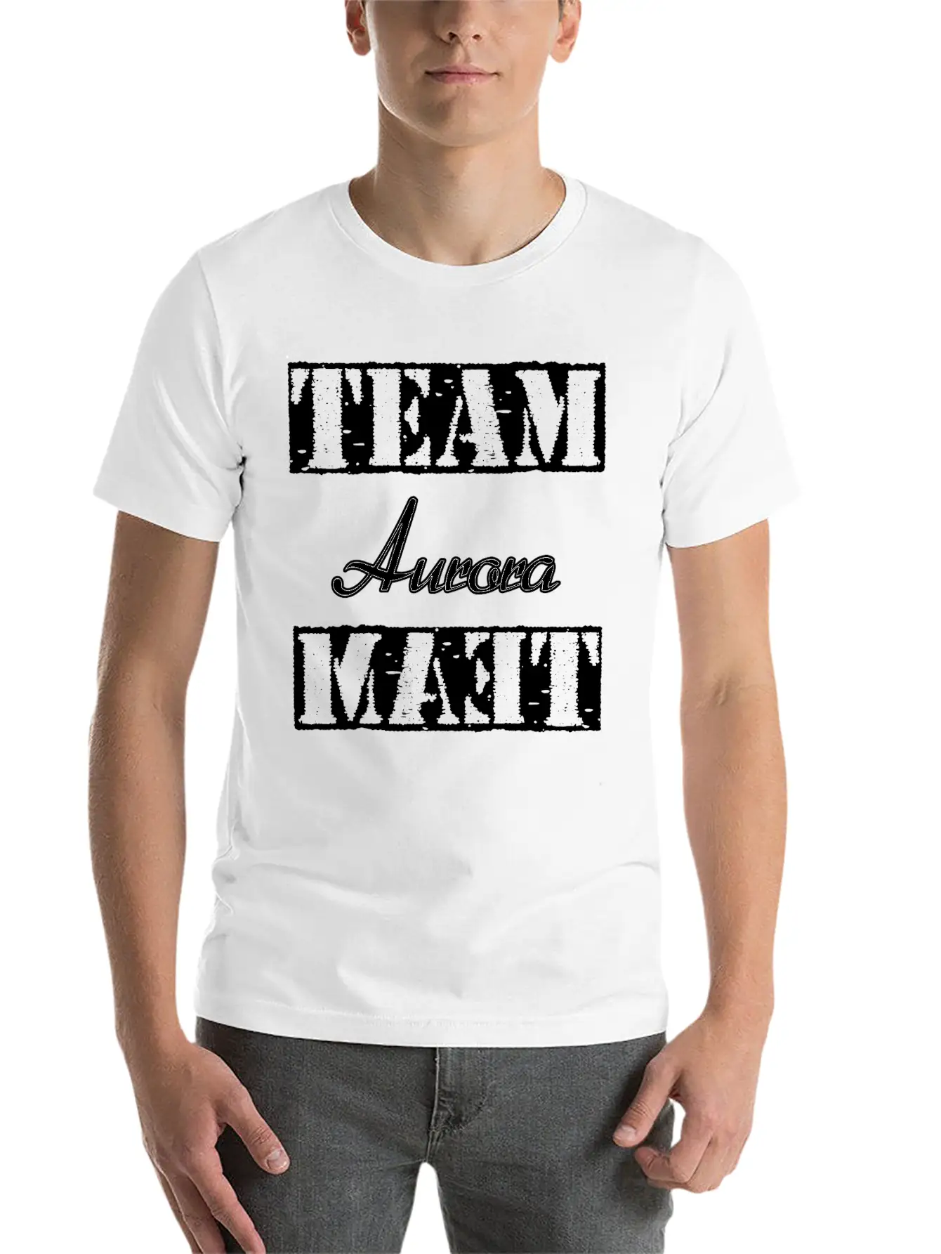 Team Aurora Unisex Casual T-Shirt – Clean Design For Daily Comfort