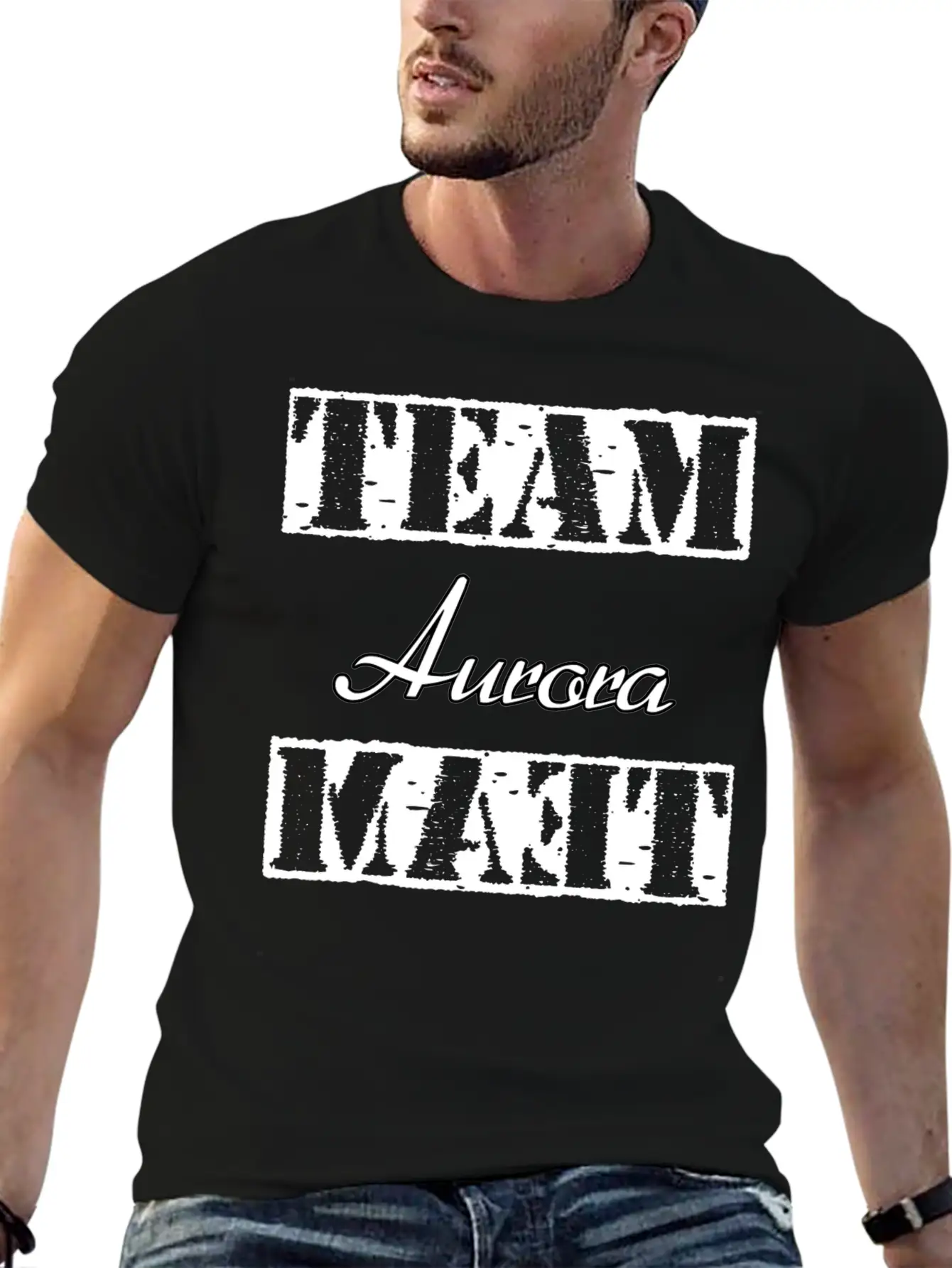 Team Aurora Unisex Casual T-Shirt – Clean Design For Daily Comfort