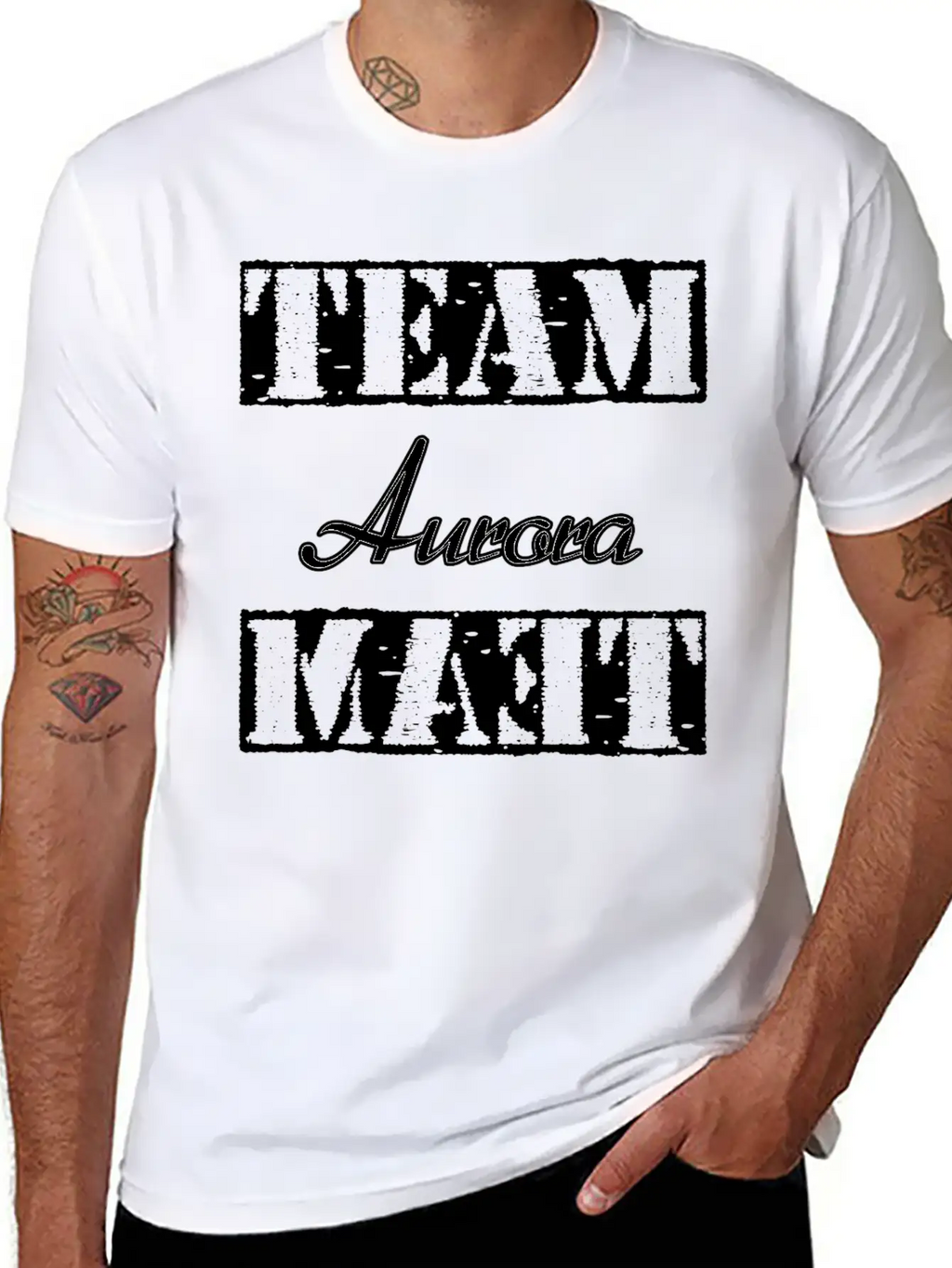 Team Aurora Unisex Casual T-Shirt – Clean Design For Daily Comfort