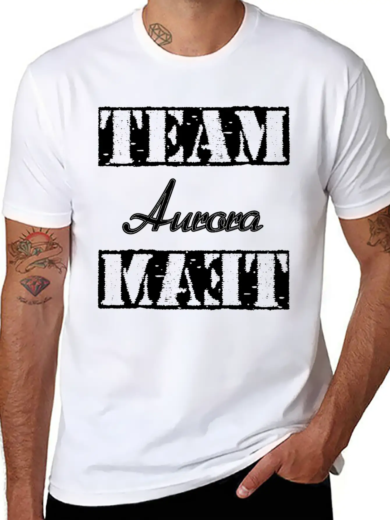 Team Aurora Unisex Casual T-Shirt – Clean Design For Daily Comfort