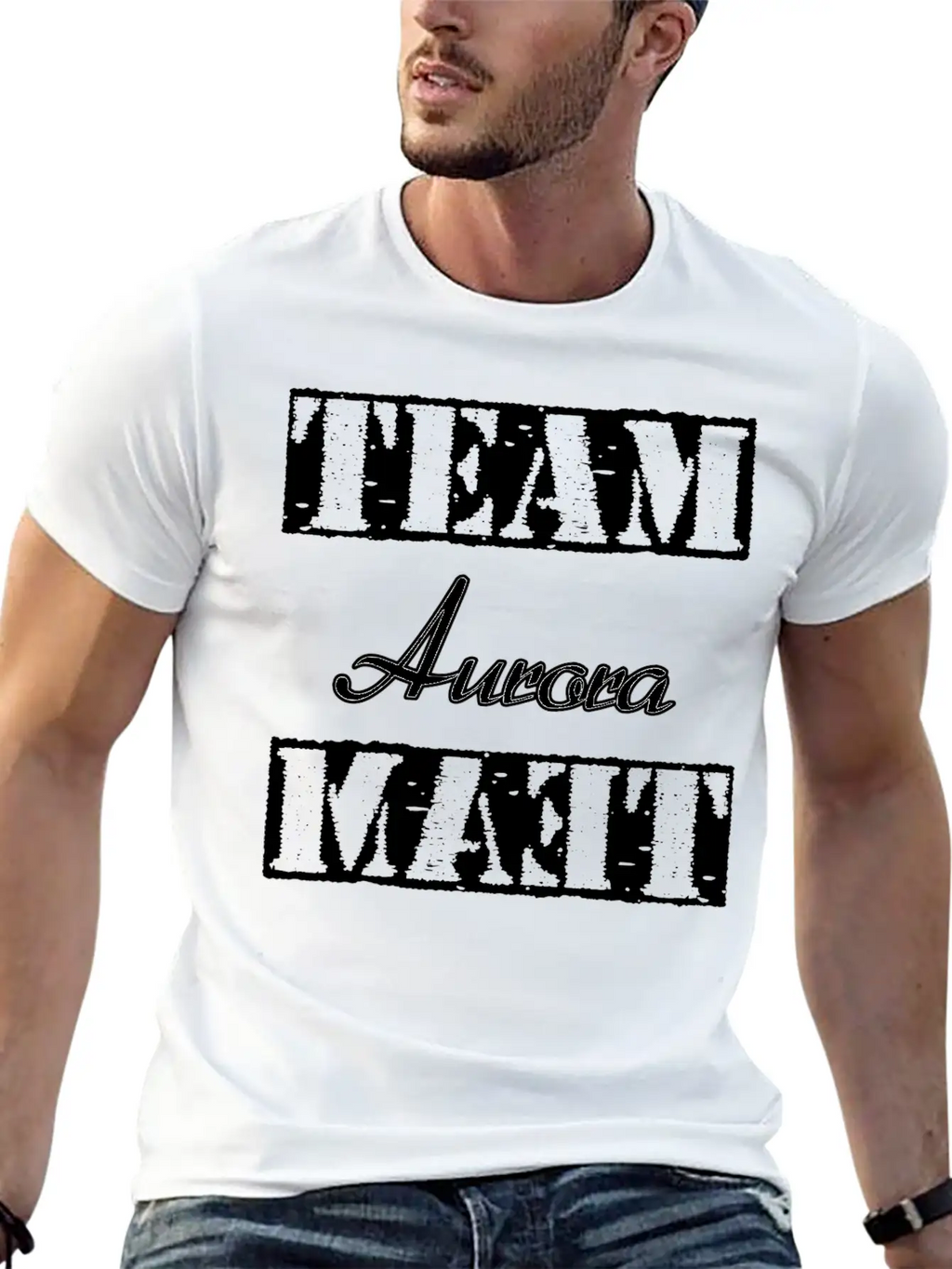 Team Aurora Unisex Casual T-Shirt – Clean Design For Daily Comfort